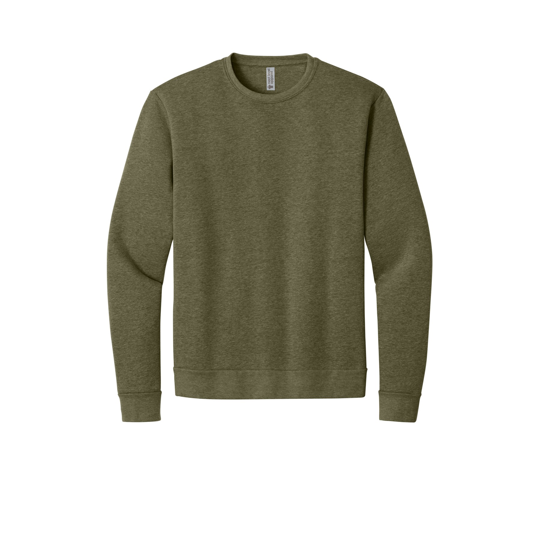 Men's Cotton Polyester Crewneck Sweatshirt - Thumbnail Image