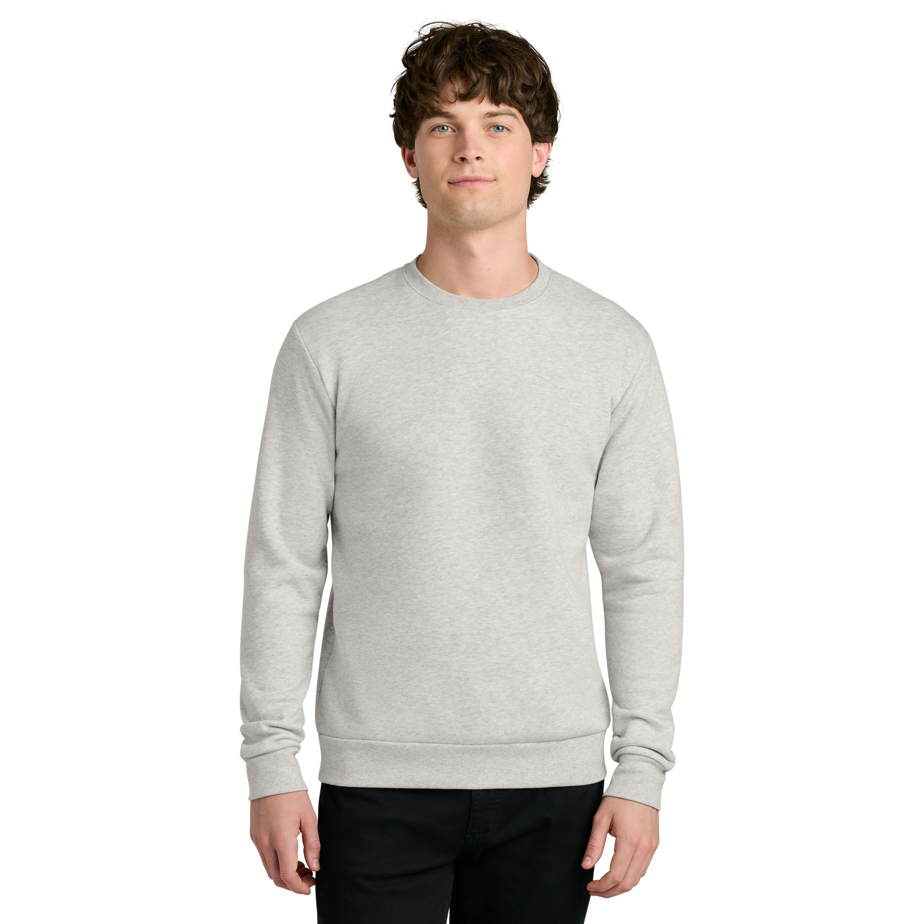 Men's Cotton Polyester Crewneck Sweatshirt - Thumbnail Image