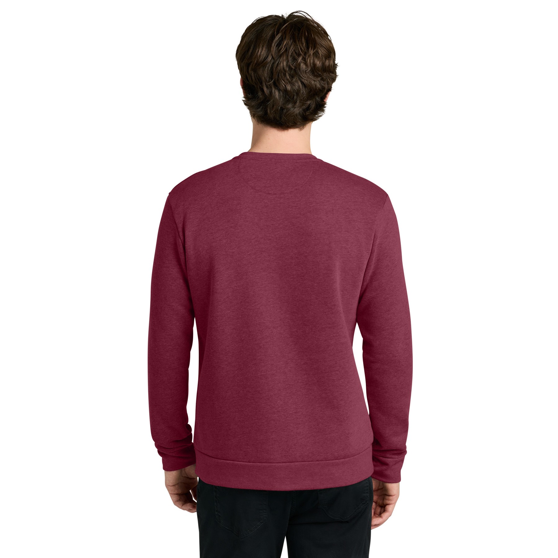 Men's Cotton Polyester Crewneck Sweatshirt - Thumbnail Image
