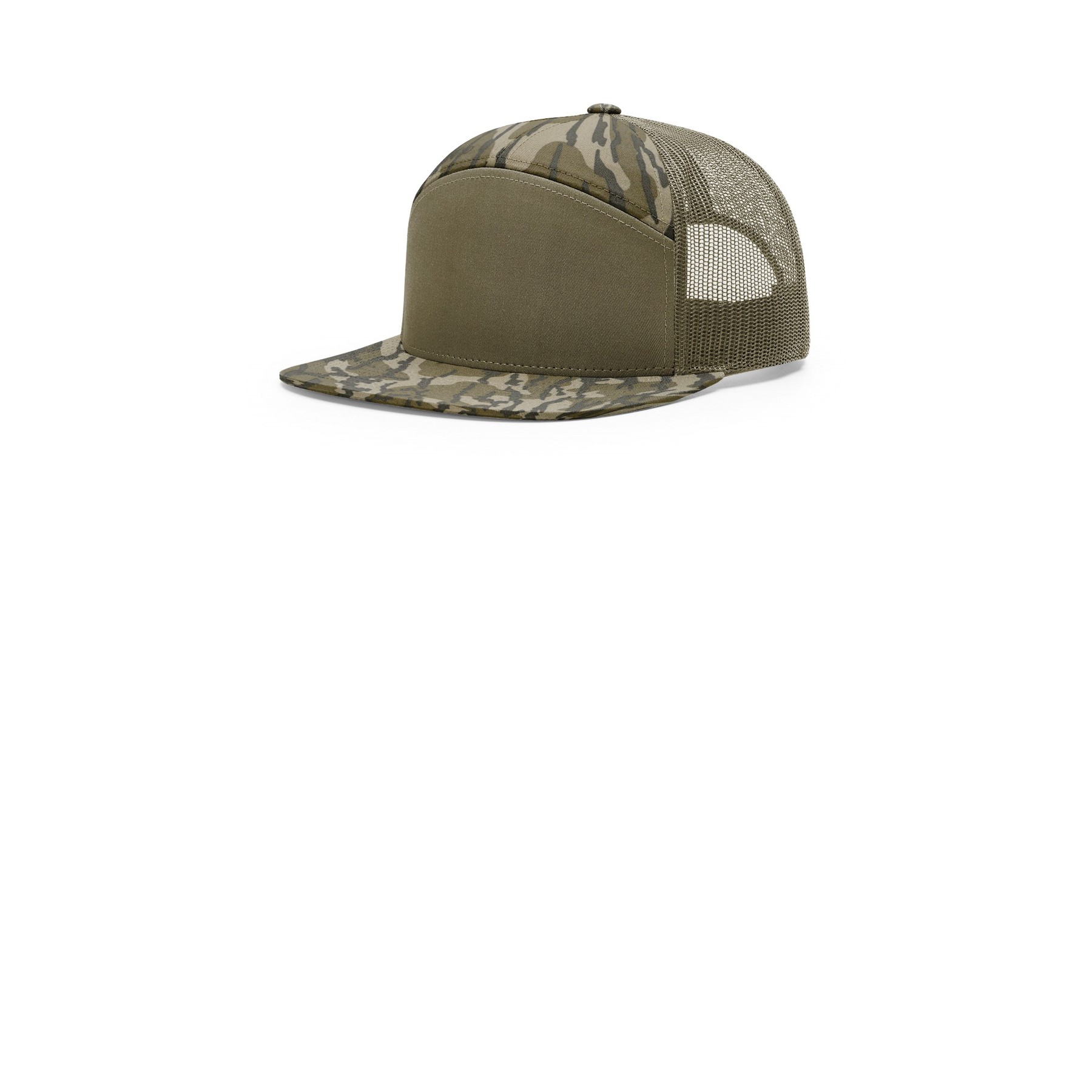 Printed 7-Panel Trucker - Thumbnail Image