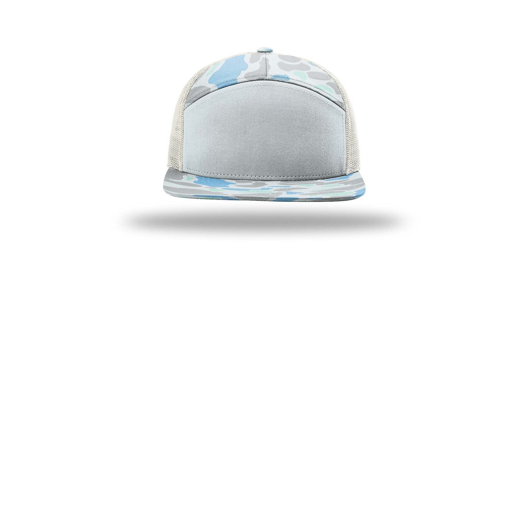 Printed 7-Panel Trucker - Thumbnail Image