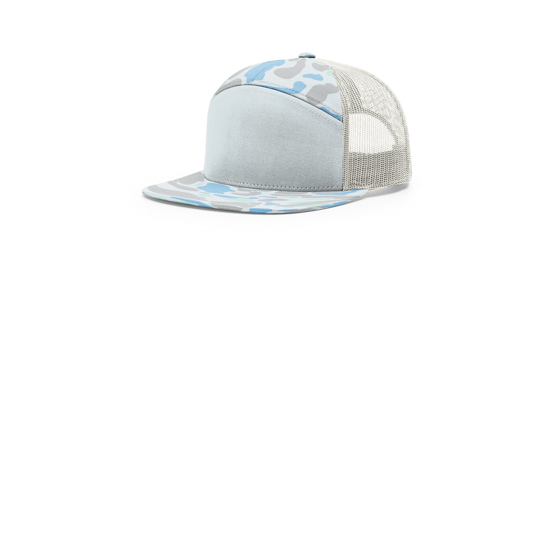 Printed 7-Panel Trucker - Thumbnail Image