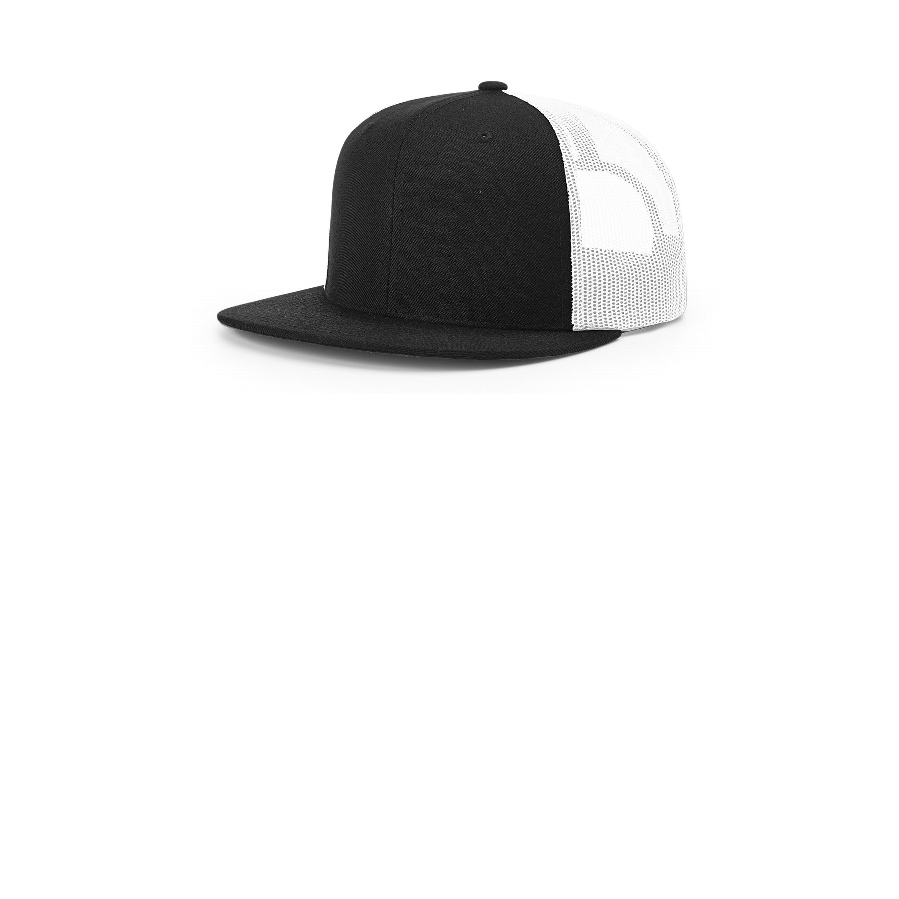 Acrylic-Wool Blend Flatbill Trucker - Thumbnail Image