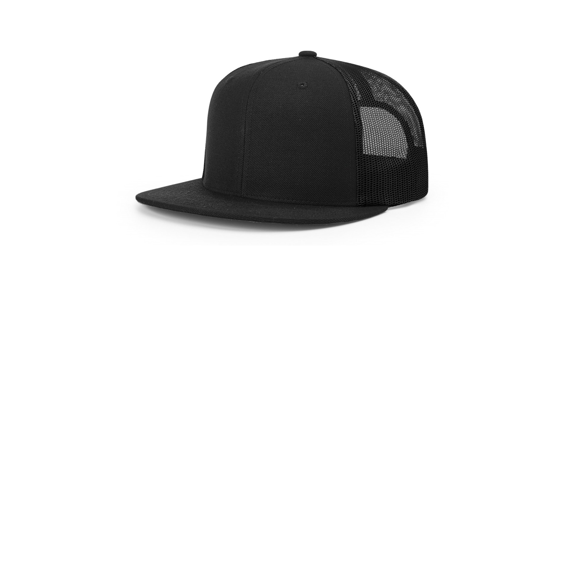 Acrylic-Wool Blend Flatbill Trucker - Thumbnail Image