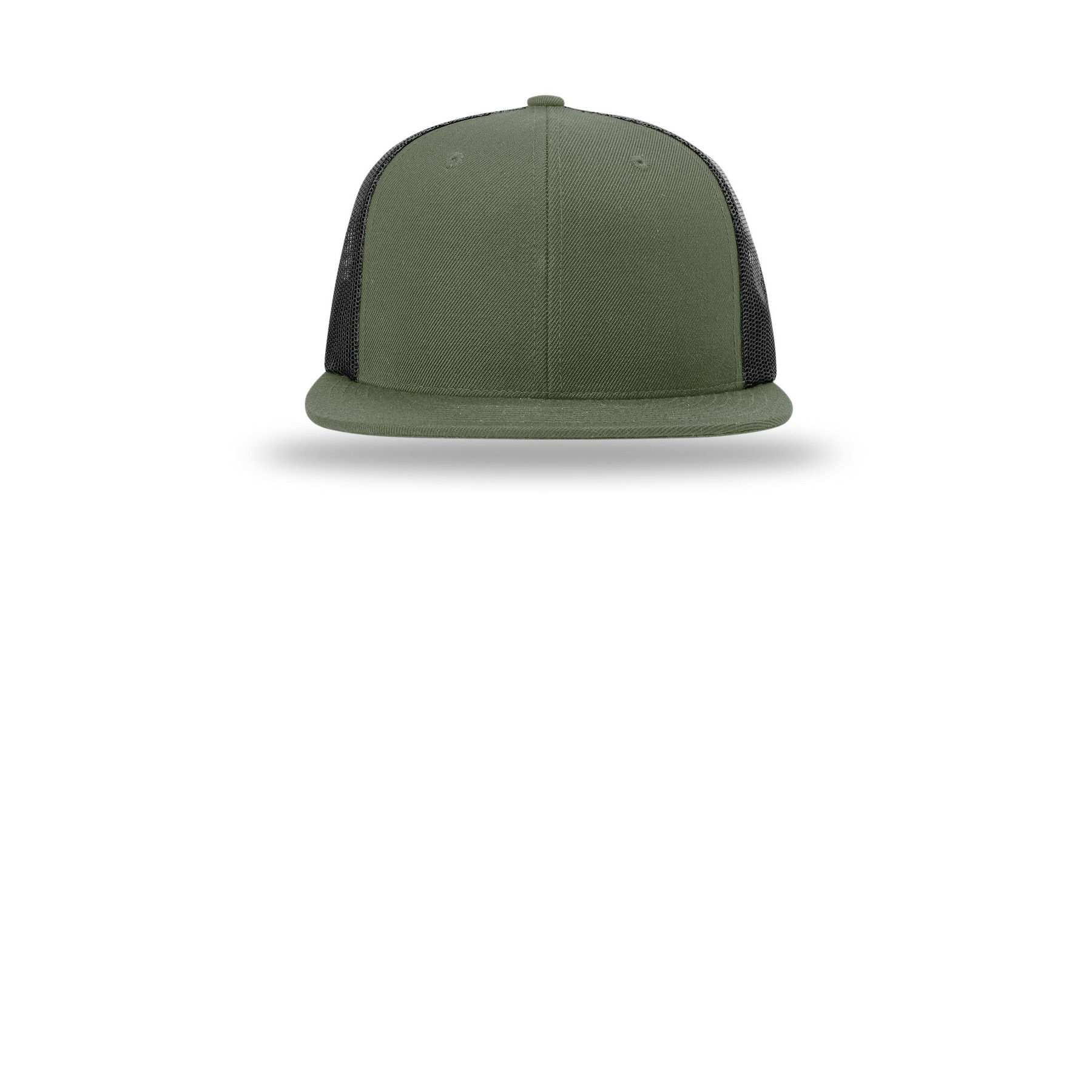 Acrylic-Wool Blend Flatbill Trucker - Thumbnail Image