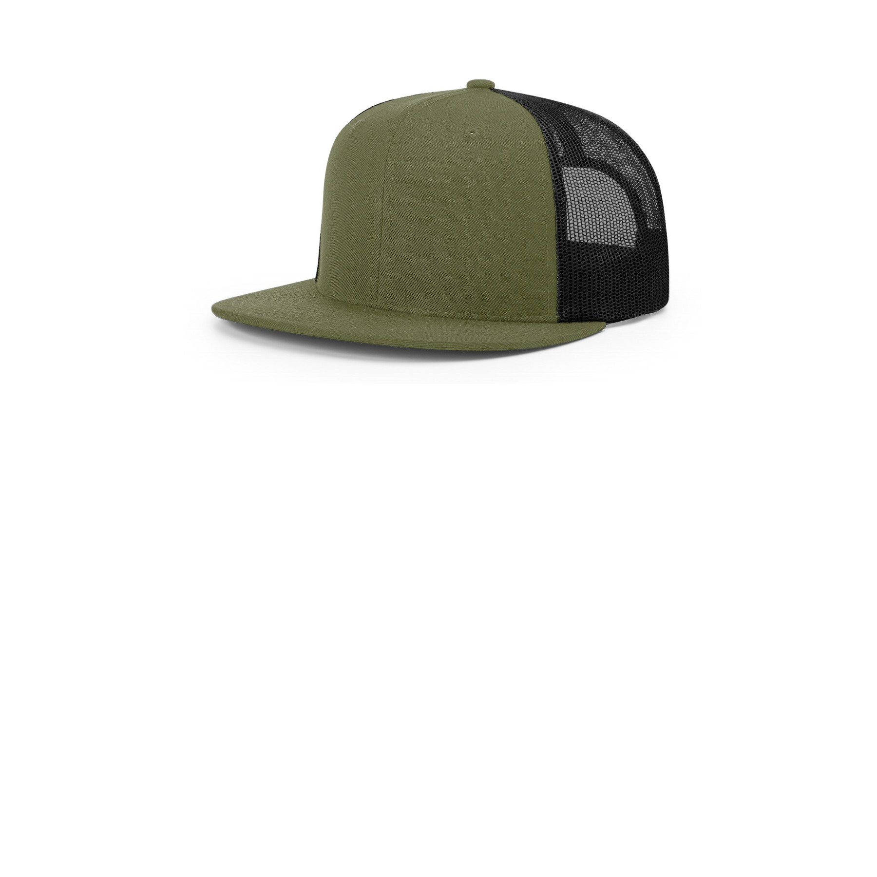 Acrylic-Wool Blend Flatbill Trucker - Thumbnail Image