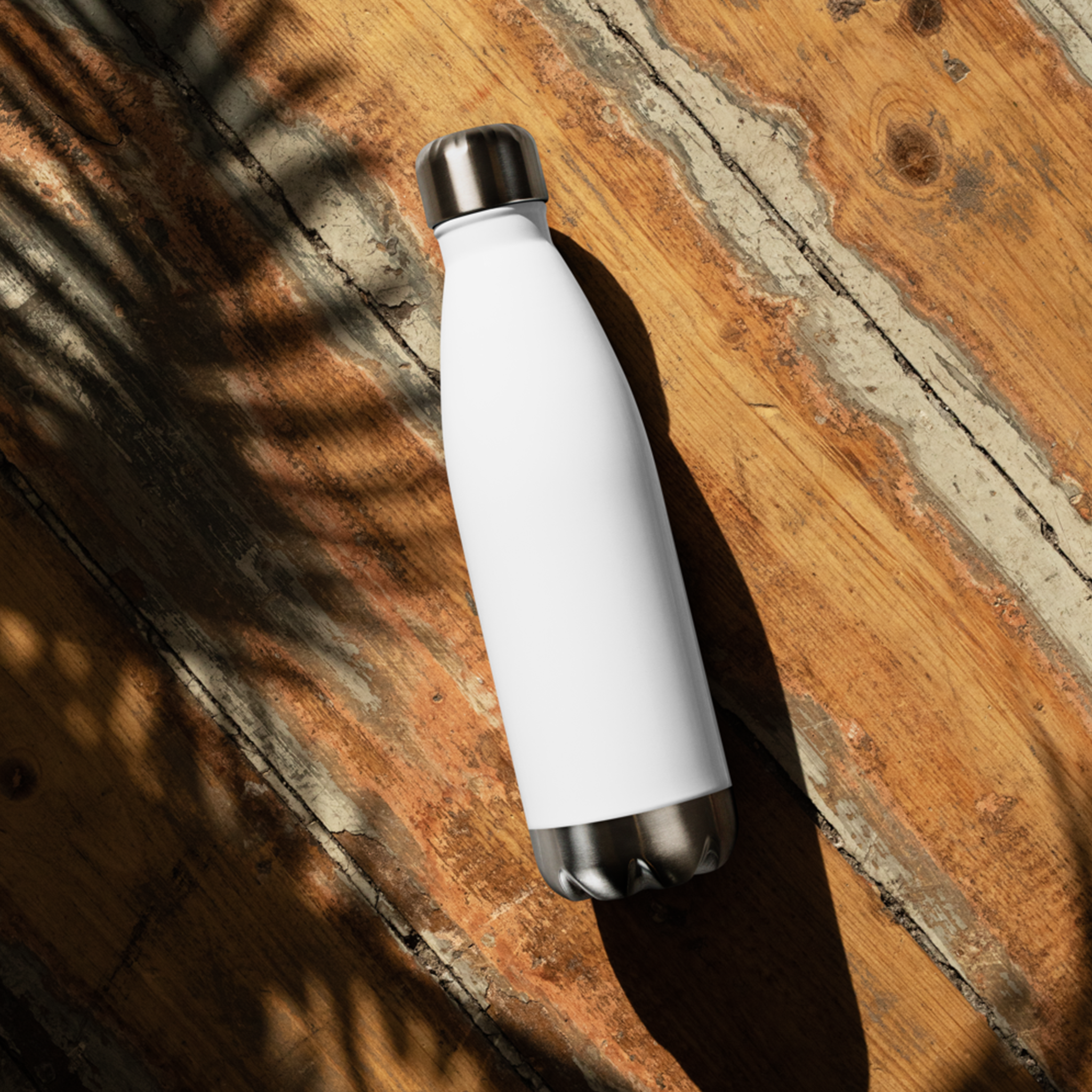 Stainless Steel Water Bottle, 17oz - Thumbnail Image