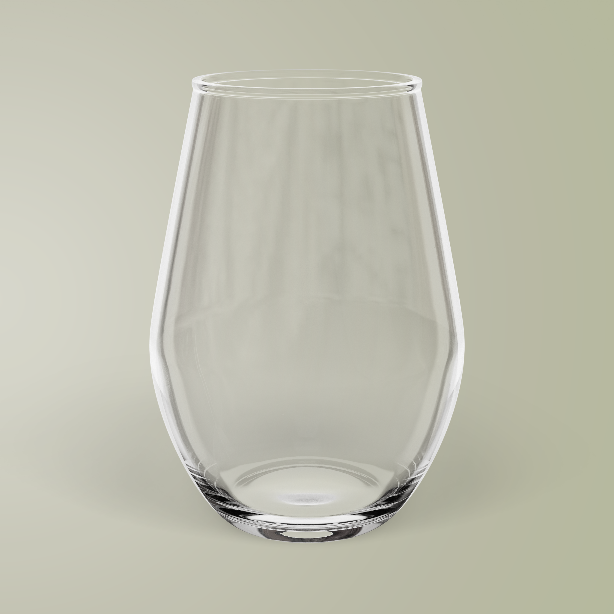 Stemless Wine Glass, 11.5oz (Engraving) Design