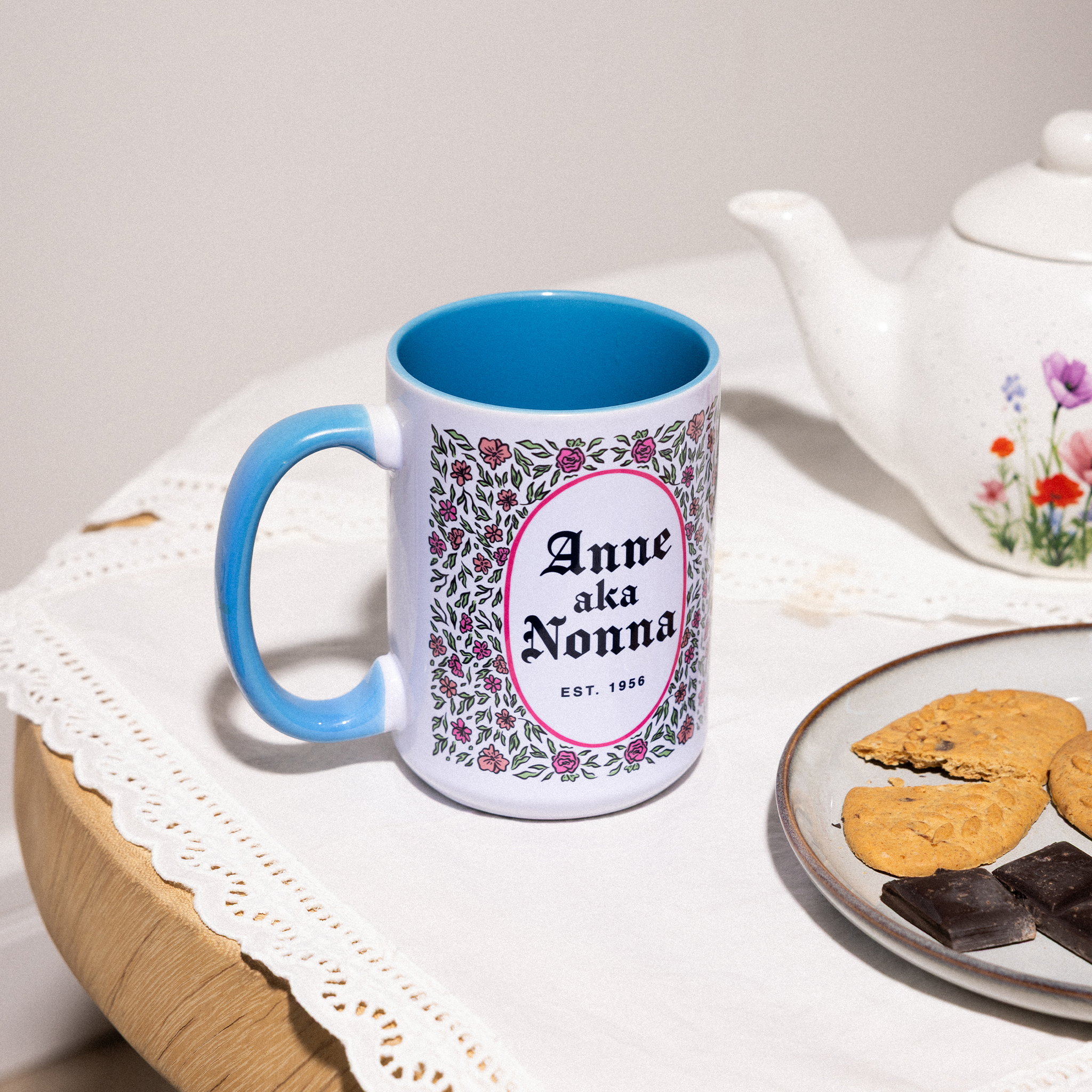 Sell Personalized Accent Mugs with Print On Demand