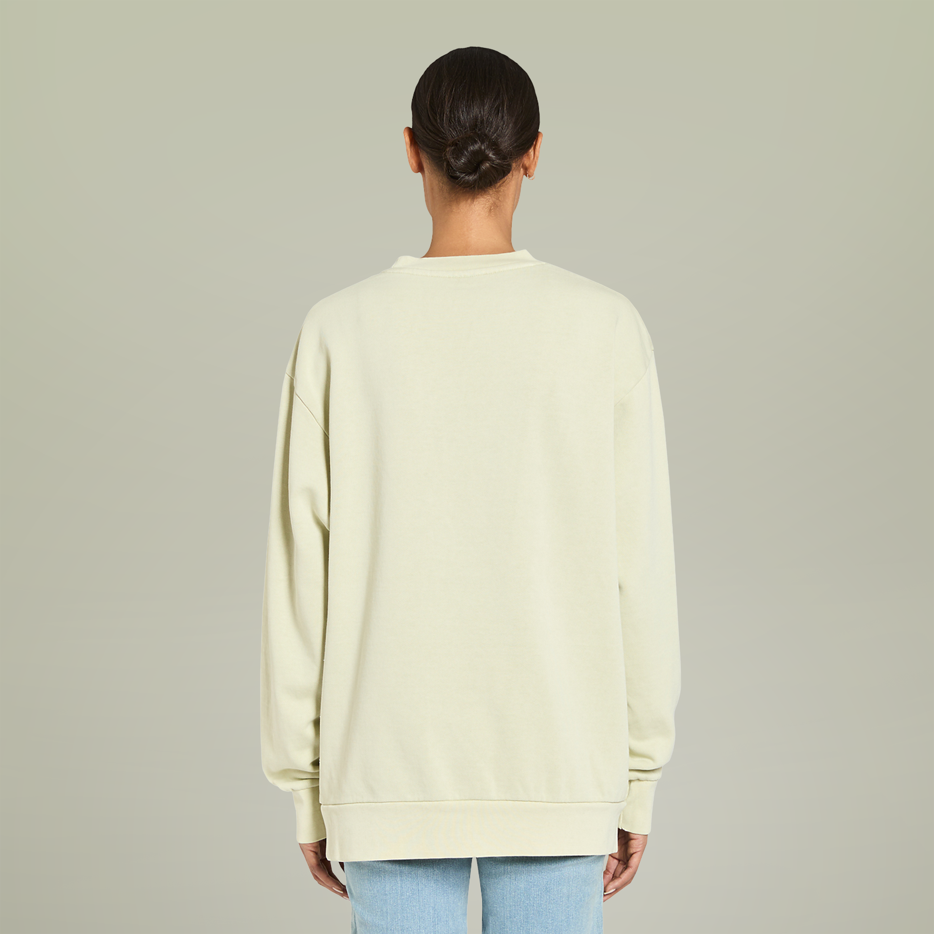 Unisex Urban Garment Dyed Sweatshirt - Thumbnail Image