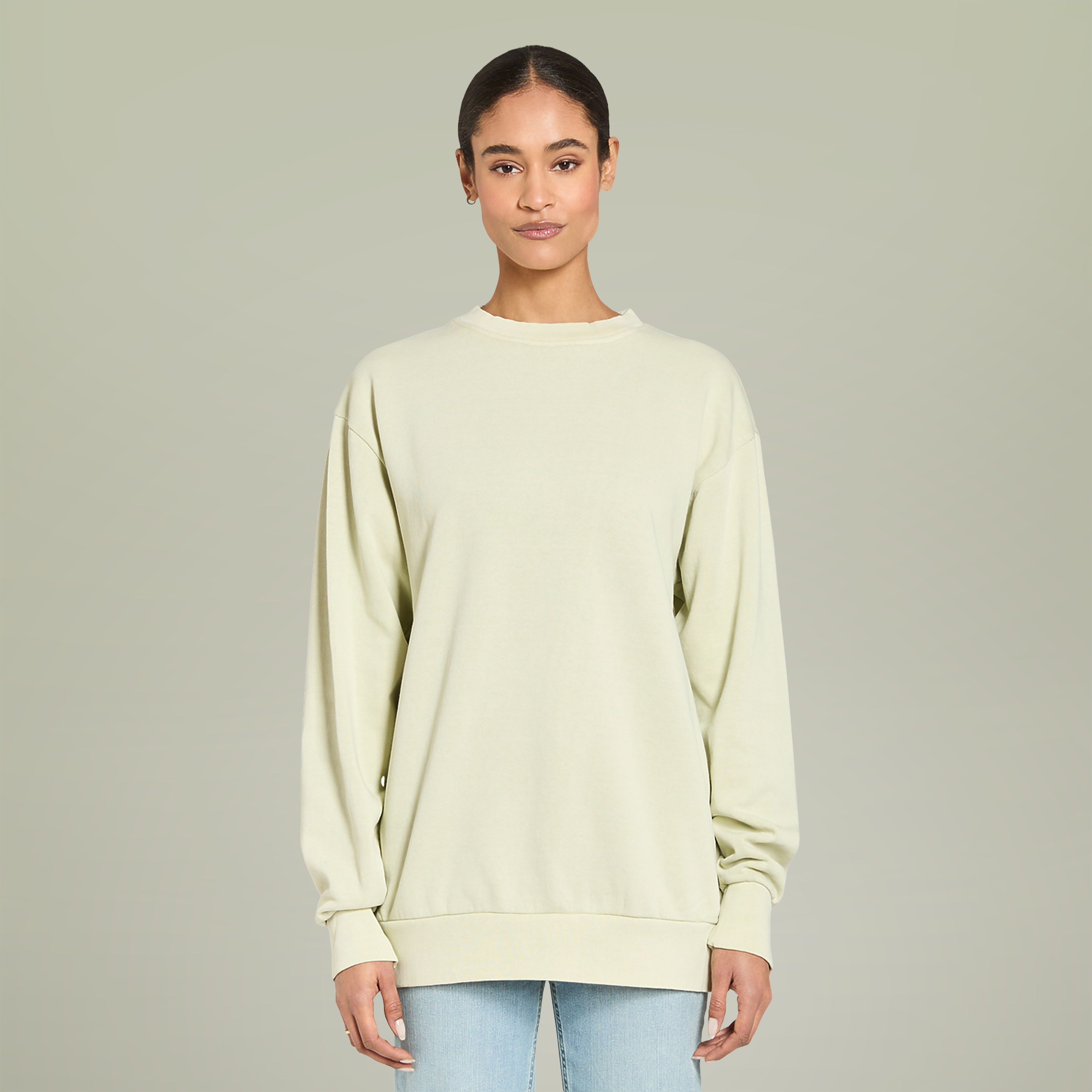 Unisex Urban Garment Dyed Sweatshirt - Main Image