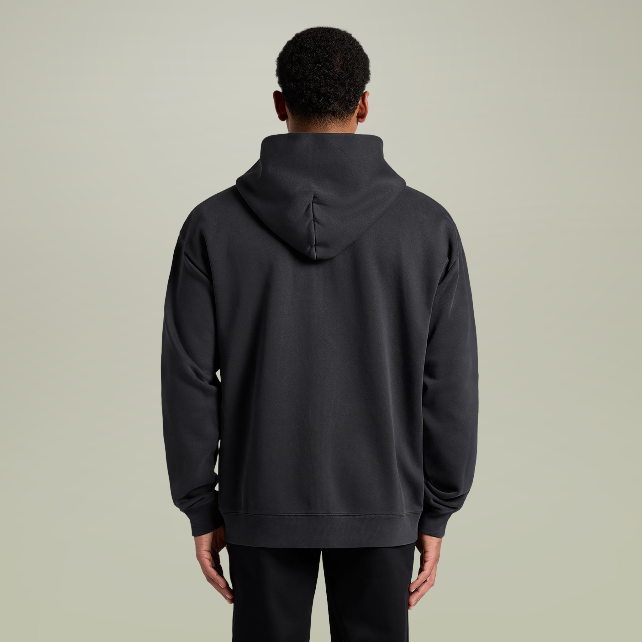 Unisex Relax Faded Zip Hood - Thumbnail Image