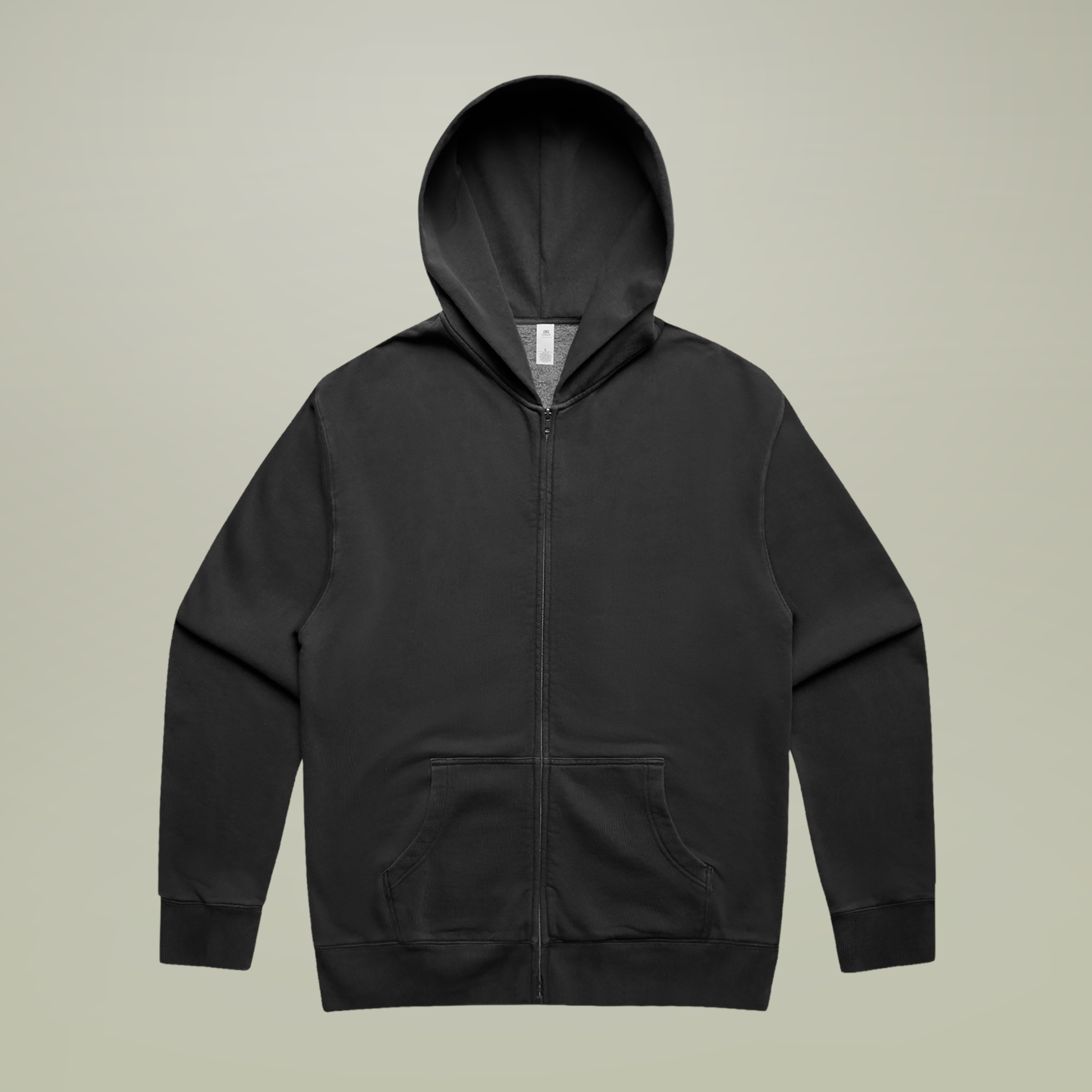 Unisex Relax Faded Zip Hood - Thumbnail Image