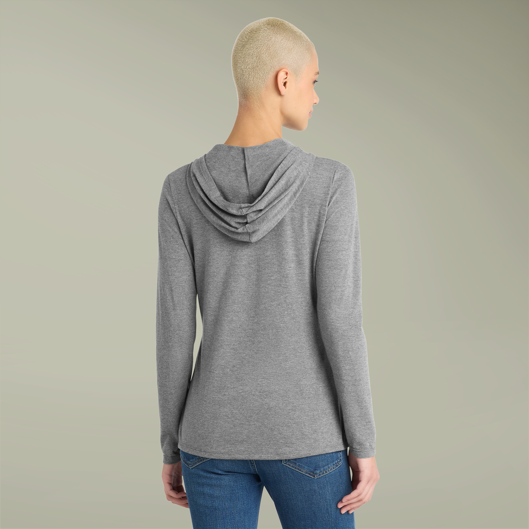 Women's Perfect Tri Long Sleeve Hoodie - Thumbnail Image