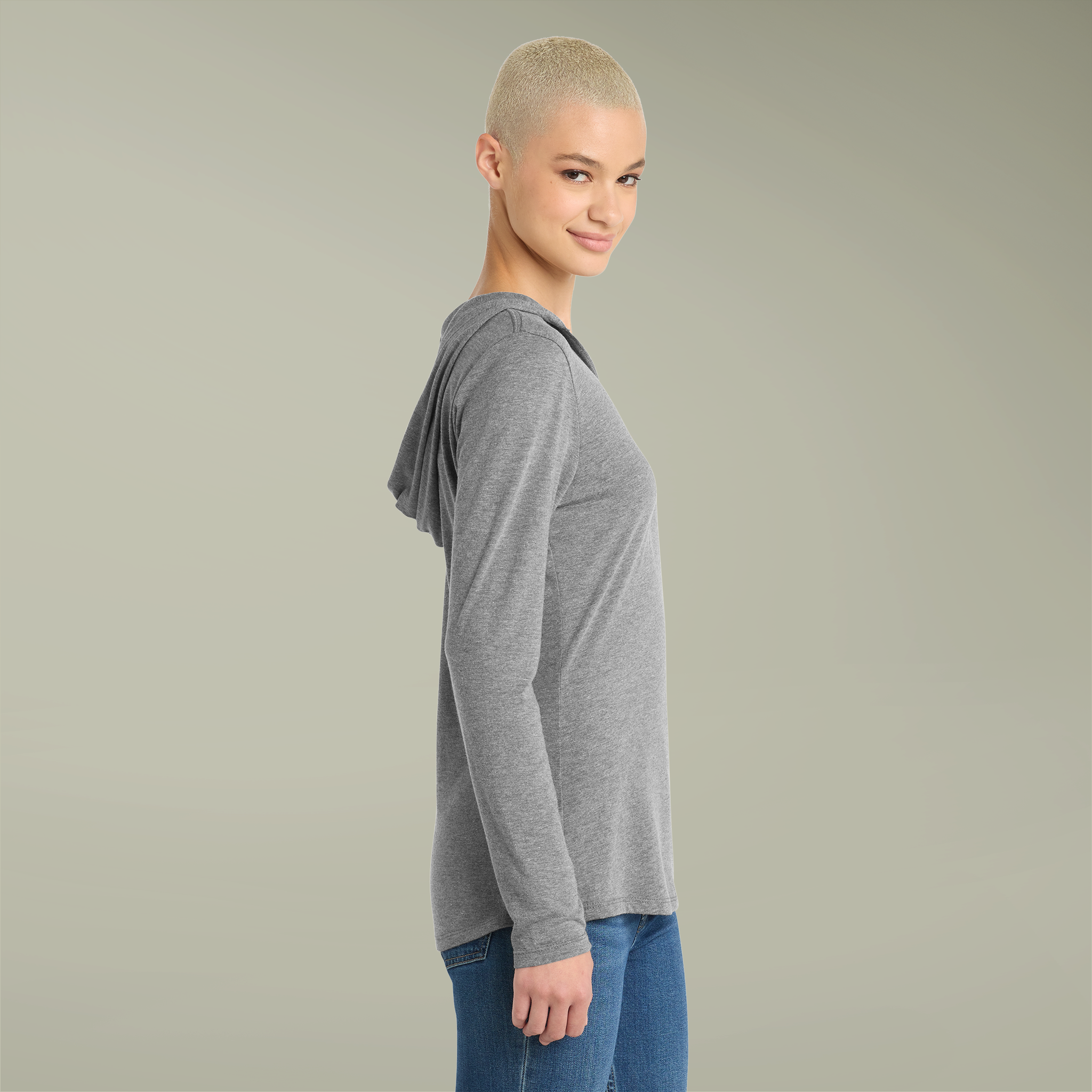 Women's Perfect Tri Long Sleeve Hoodie - Thumbnail Image