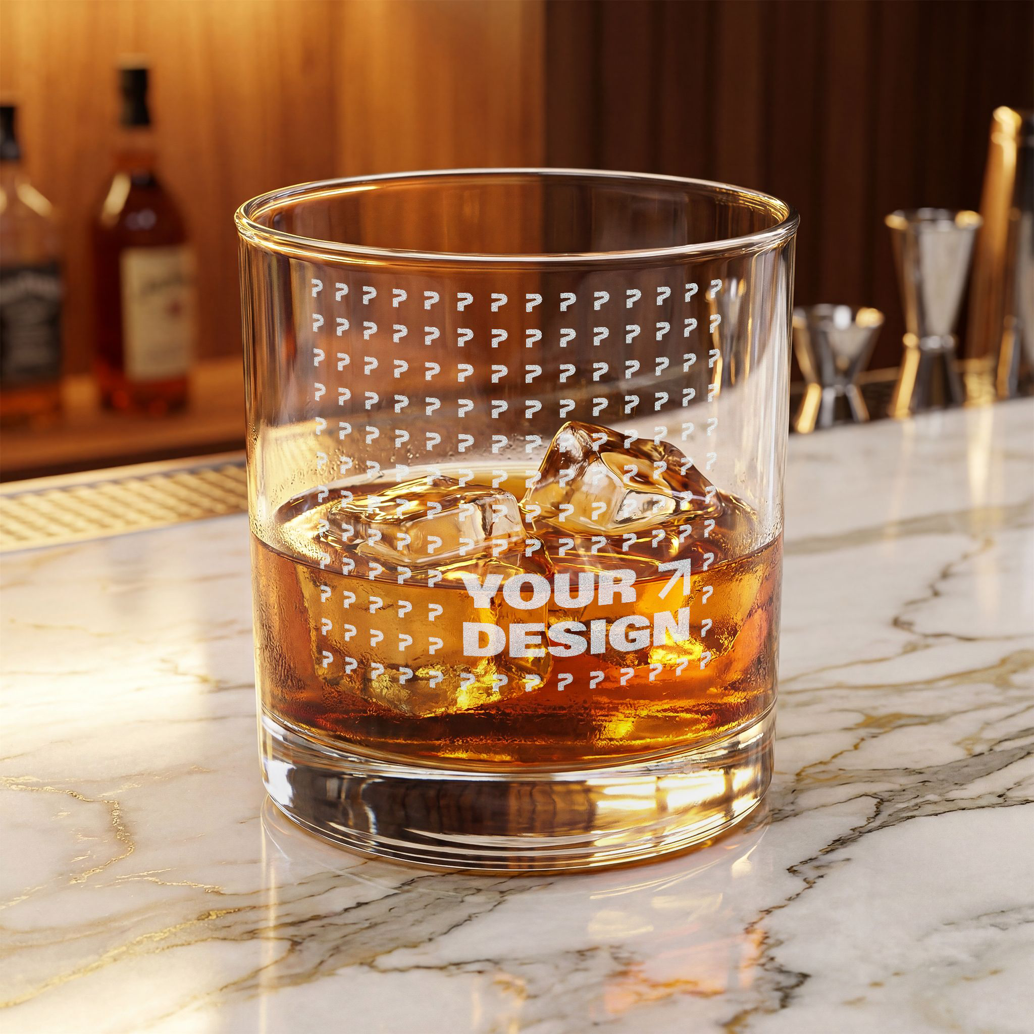 Whiskey Glass, 10.5oz (Engraving)