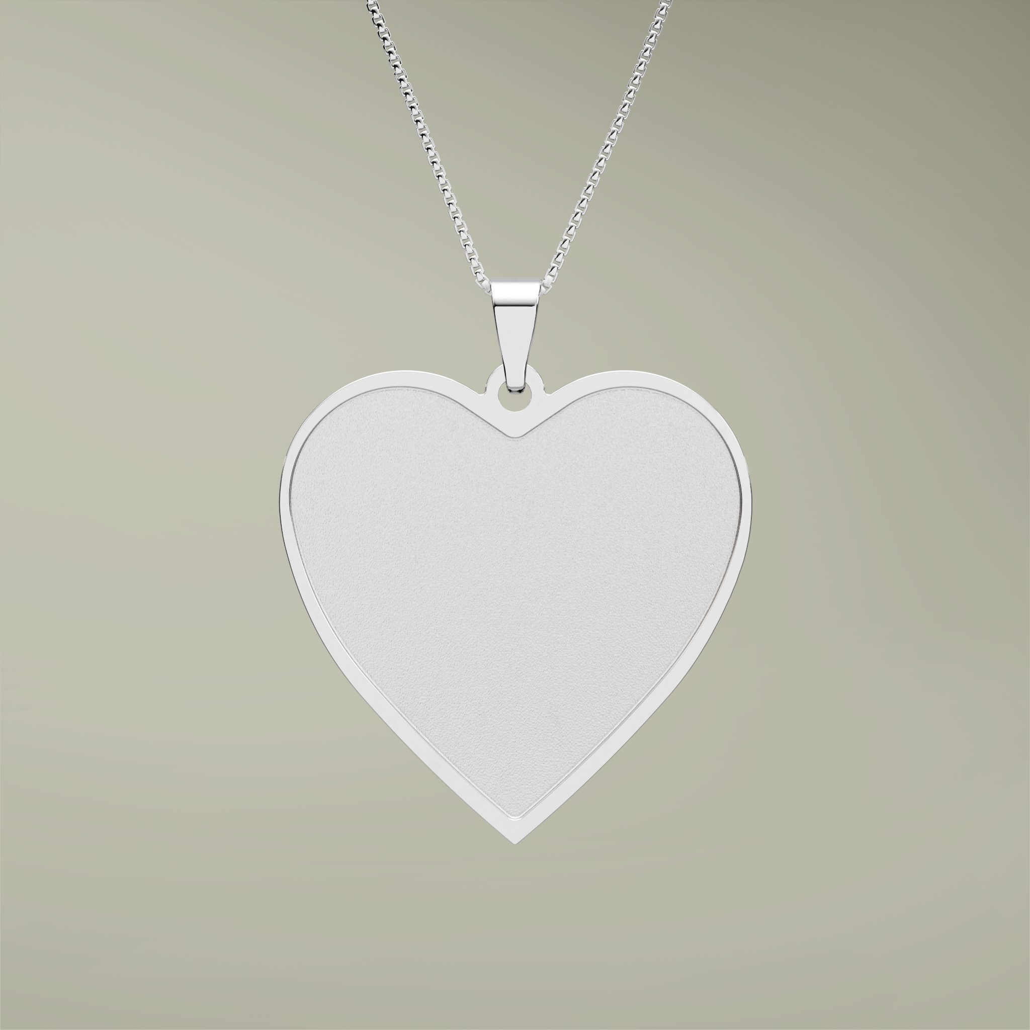 Heart Frame Photo Pendant - Thumbnail Image