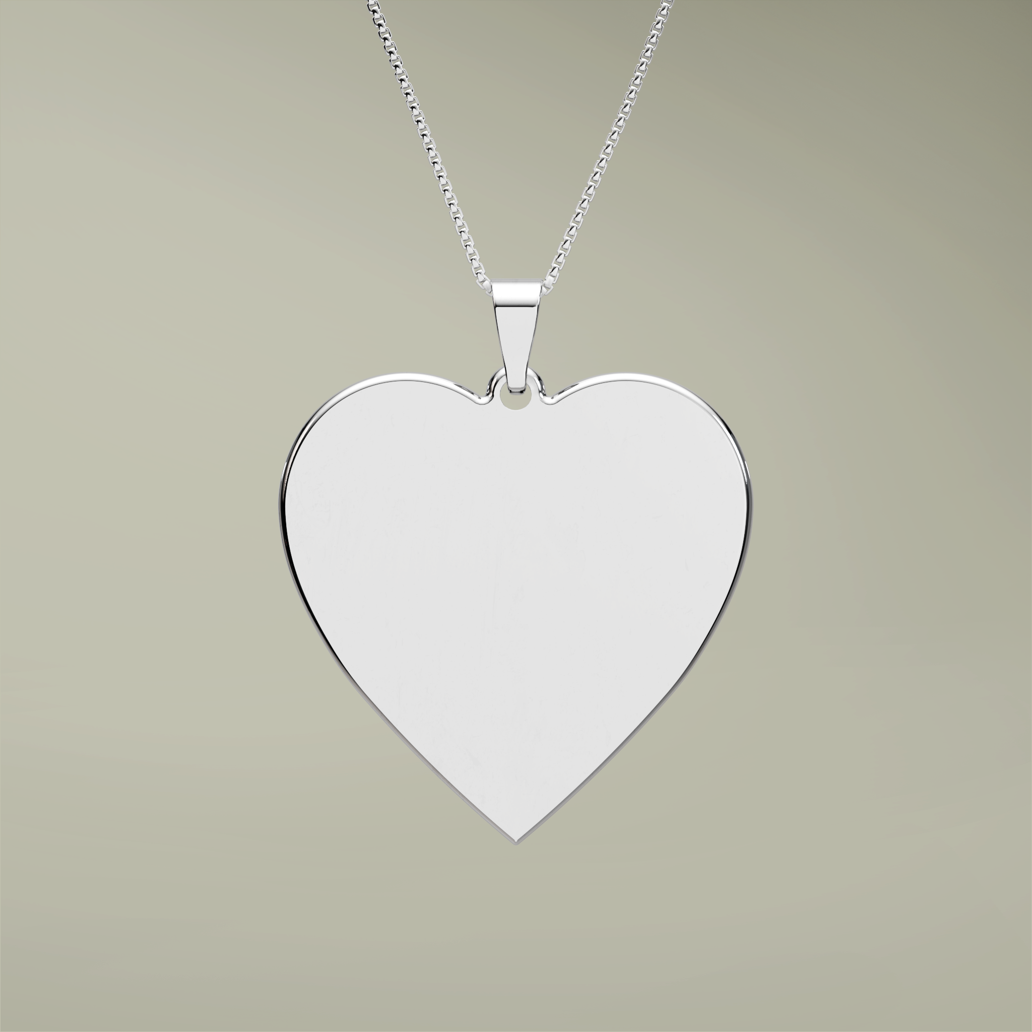 Heart Frame Photo Pendant - Thumbnail Image
