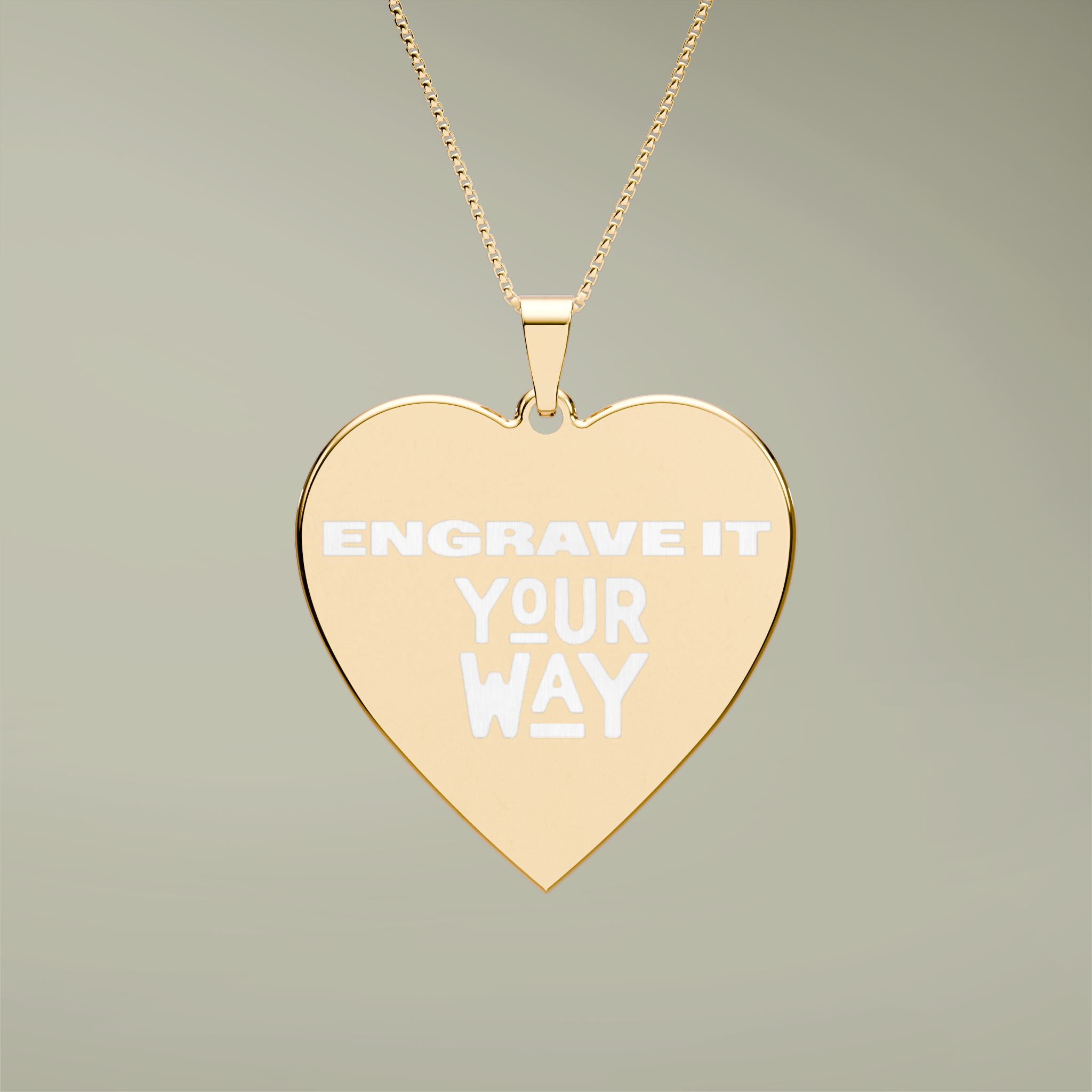 Heart Frame Photo Pendant - Thumbnail Image