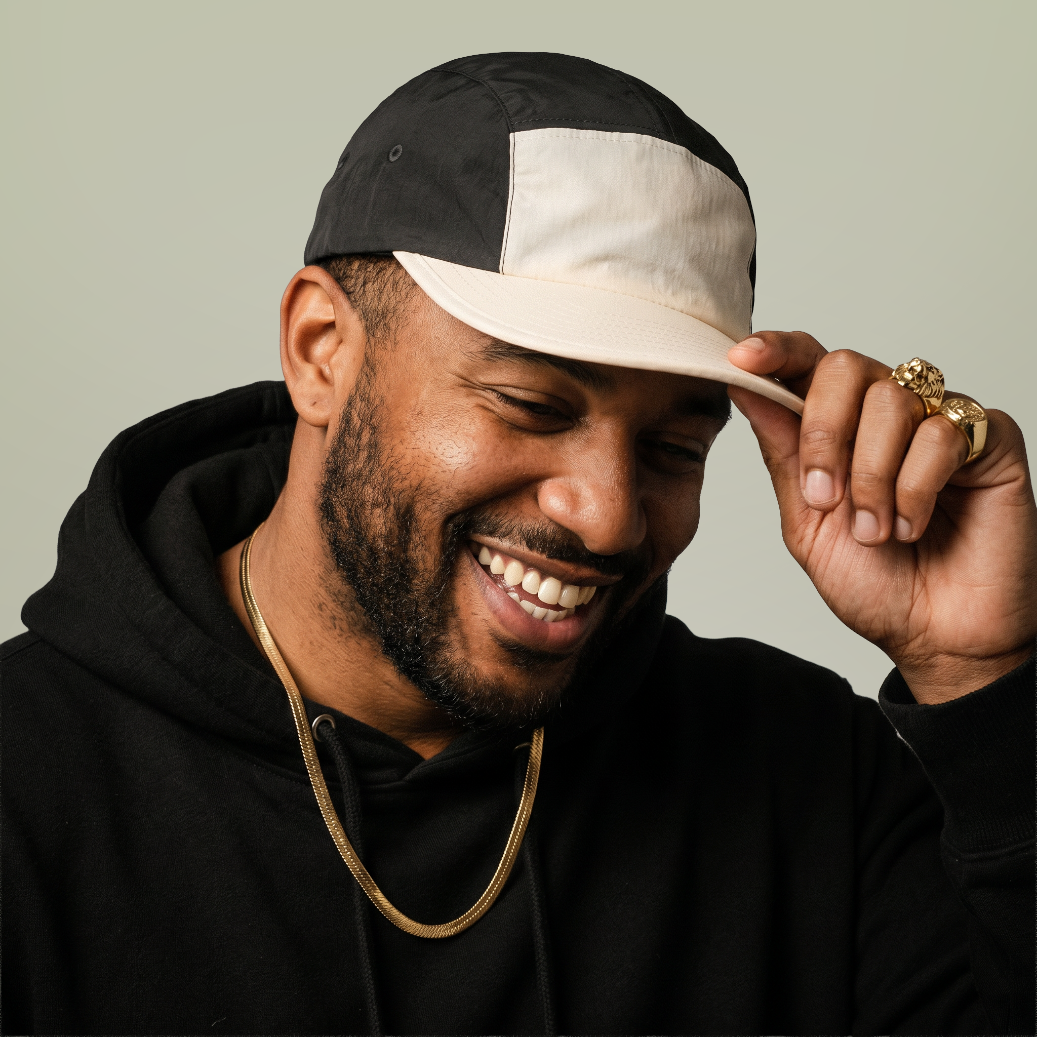 Finn Two-Tone Nylon Cap - Thumbnail Image