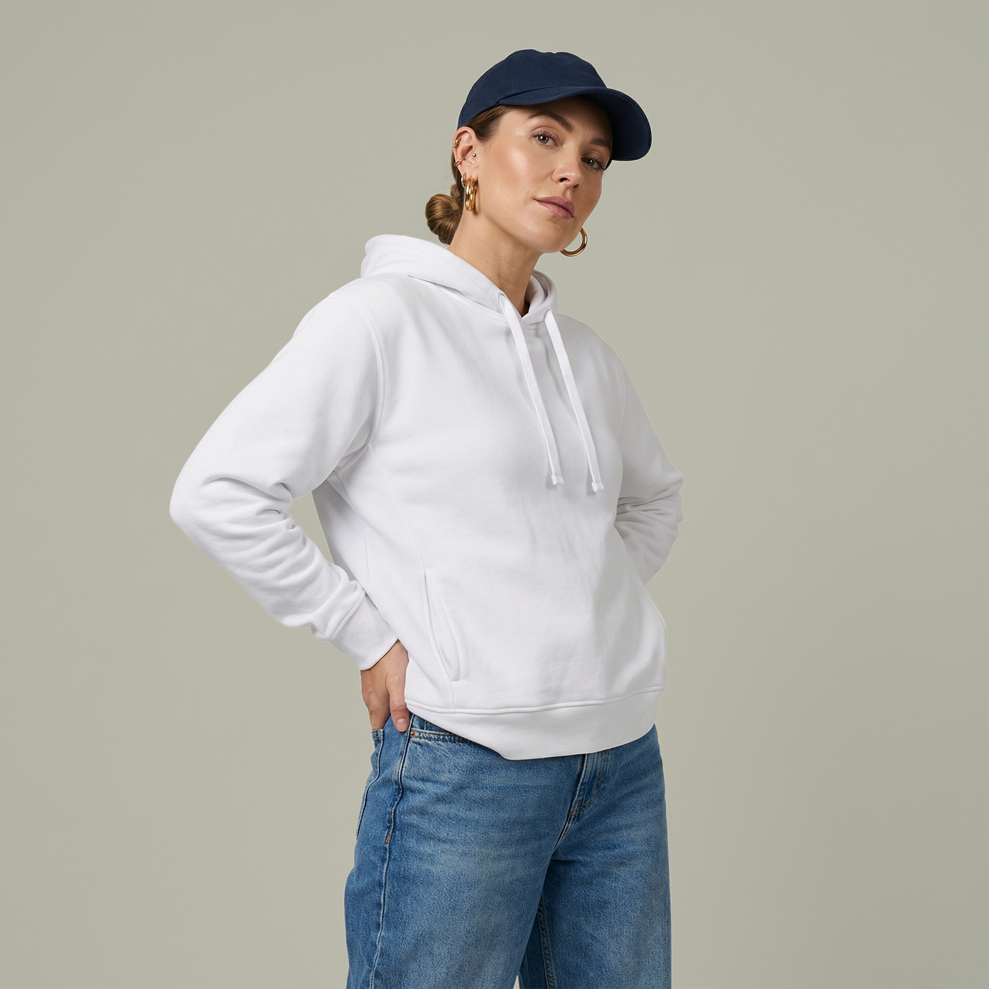 Unisex Organic Side Pocket Sounder HoodieDesign