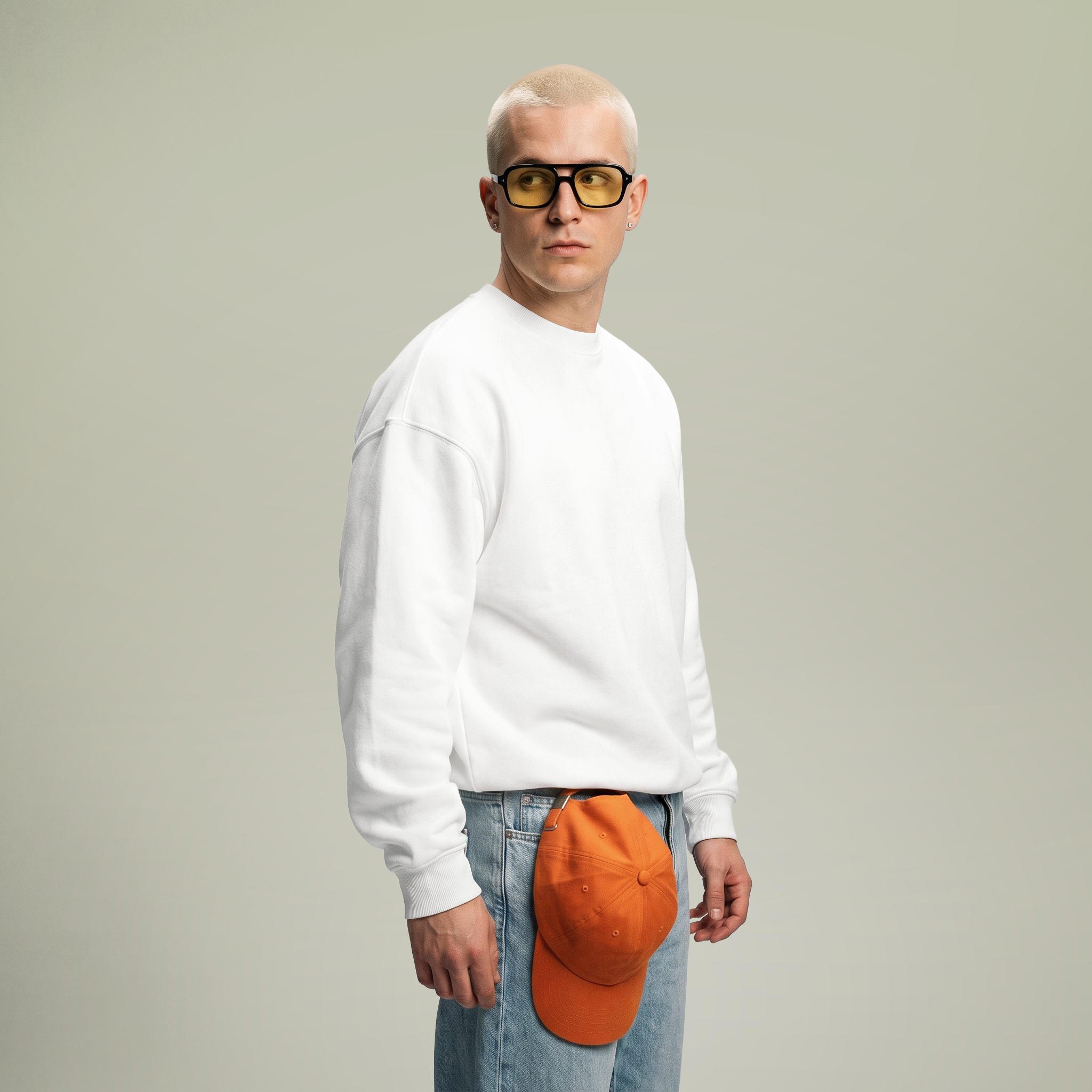 Unisex Organic Oversized Sweatshirt Raddler 2.0Design