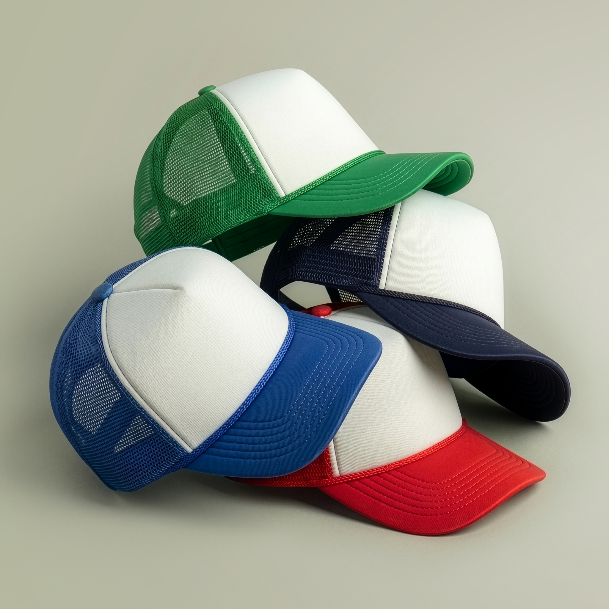 Foam Mesh-Back Trucker Cap - Thumbnail Image