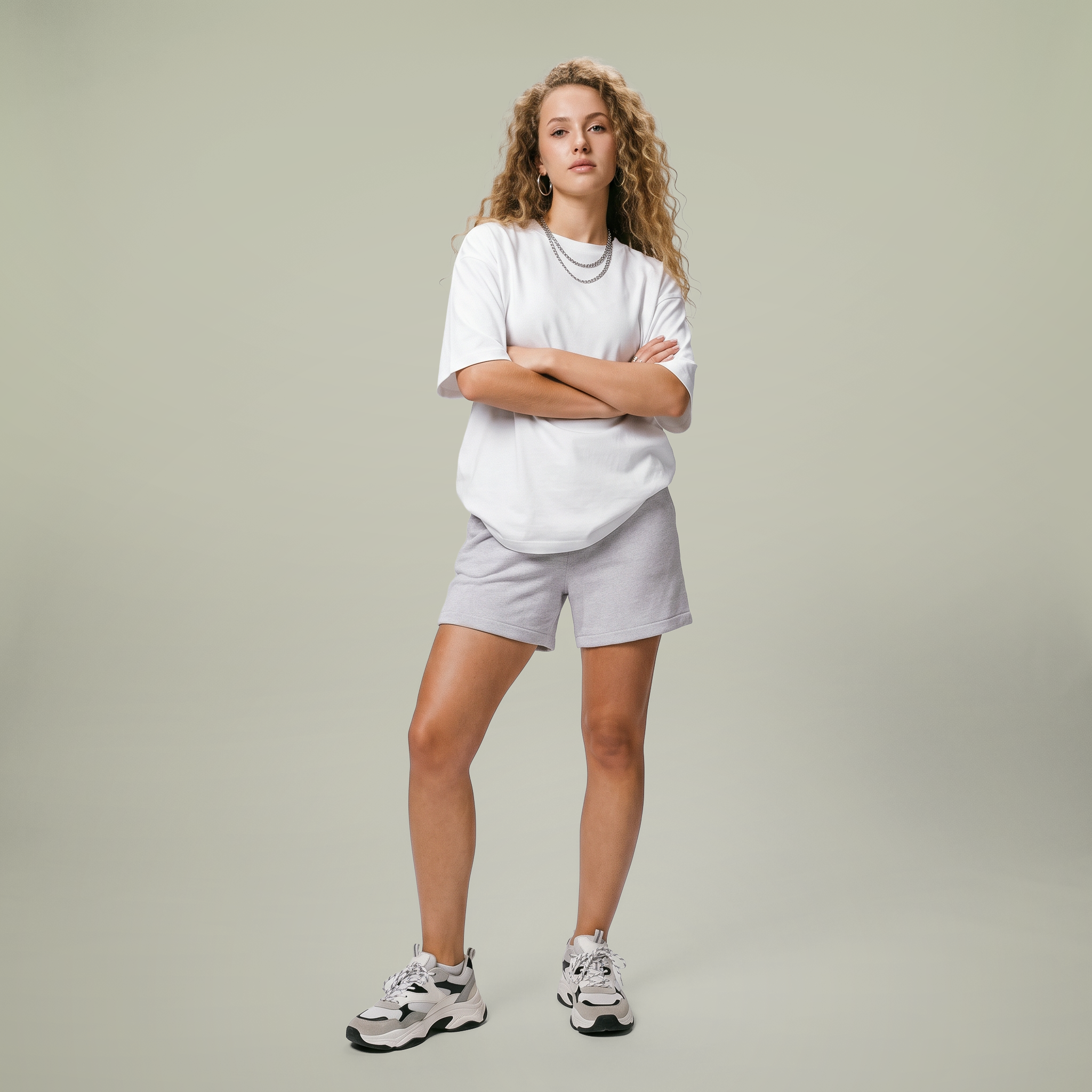  Unisex Sponge Fleece Sweatshort - Main Image