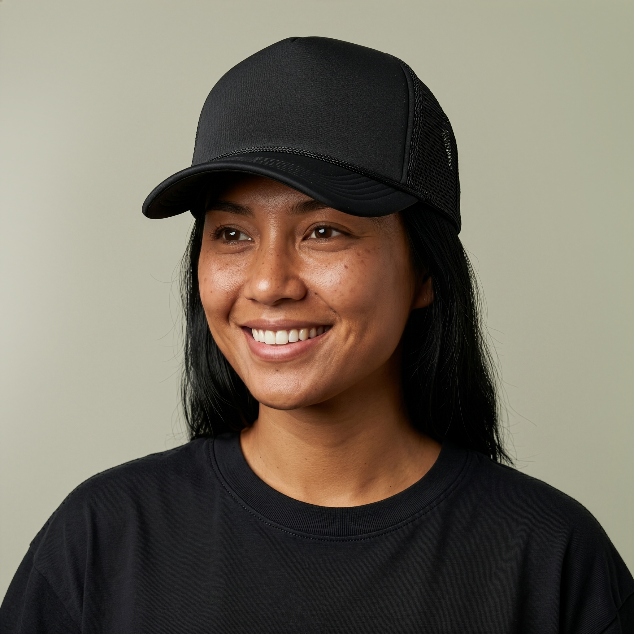 Foam Mesh-Back Trucker Cap - Thumbnail Image