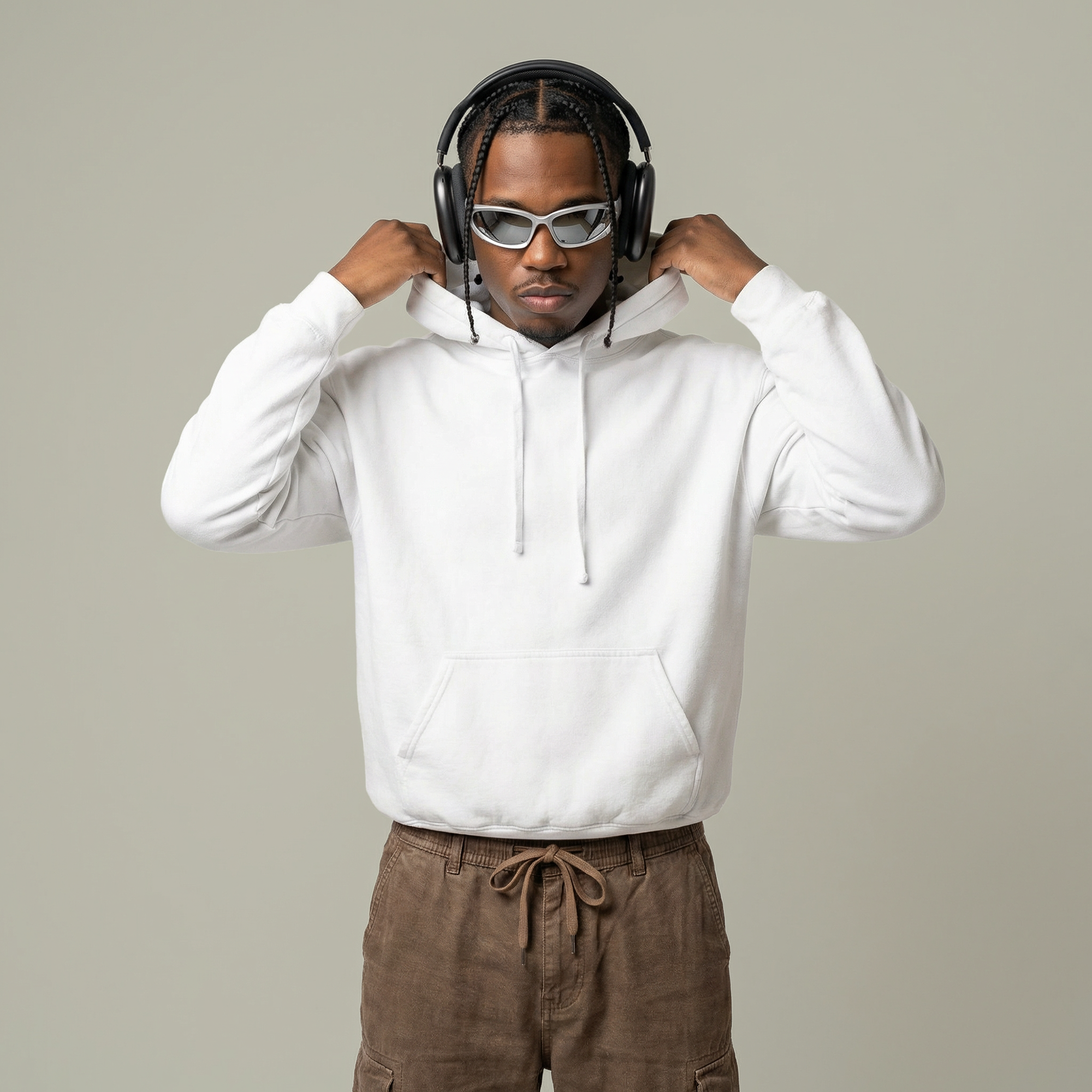 Unisex Garment-Dyed Hoodie - Thumbnail Image