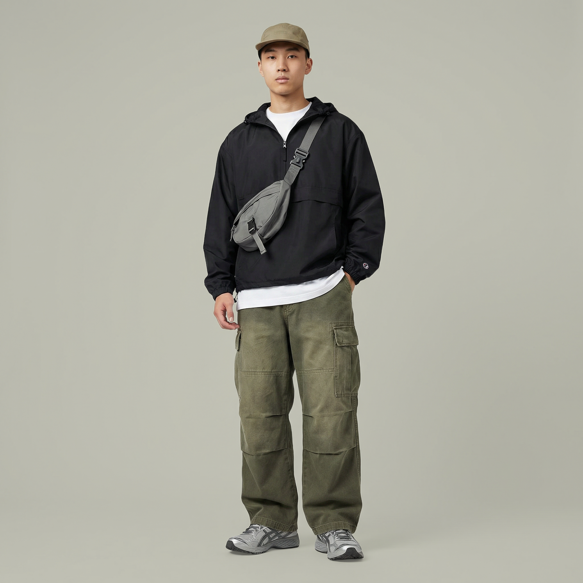Champion Unisex Packable Anorak Jacket - Thumbnail Image