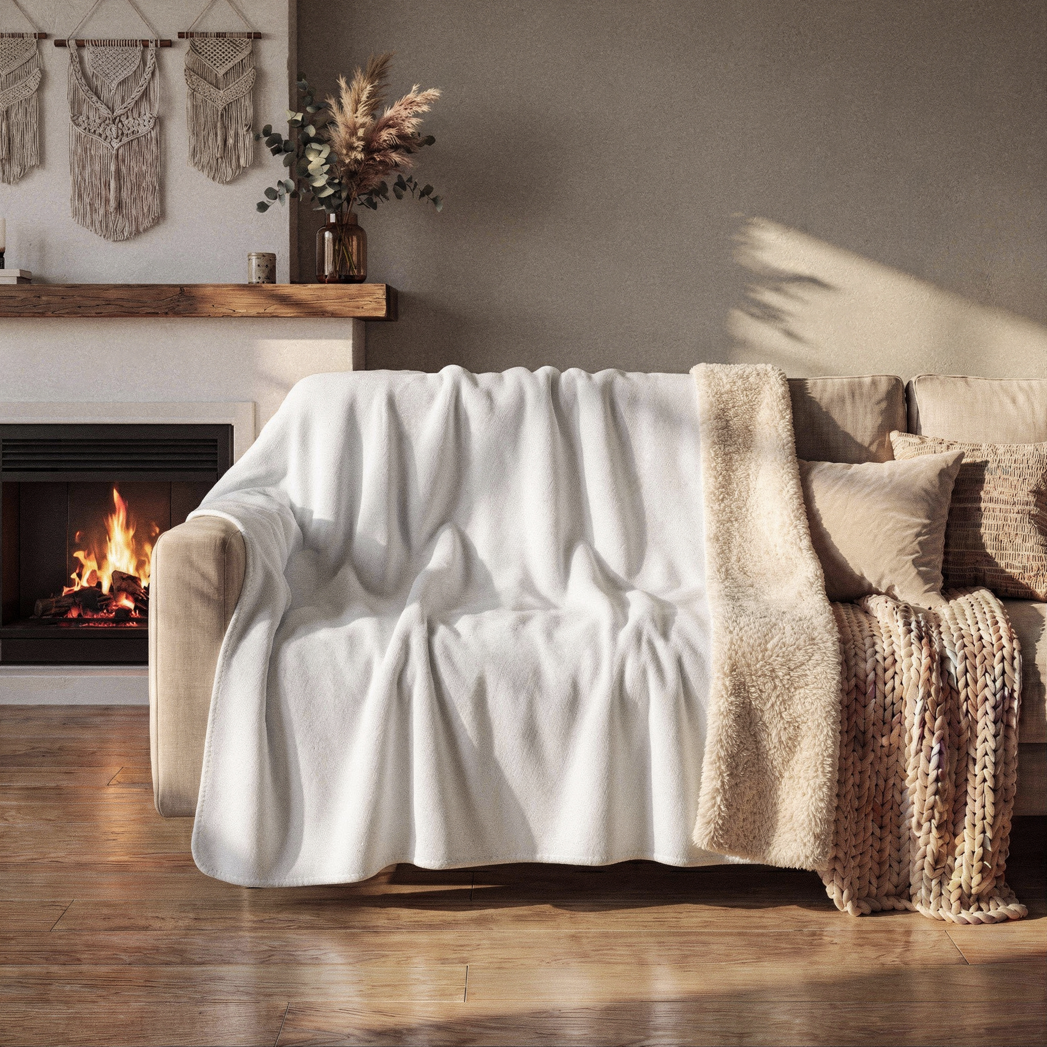 Deluxe Sherpa Fleece Blanket - Thumbnail Image