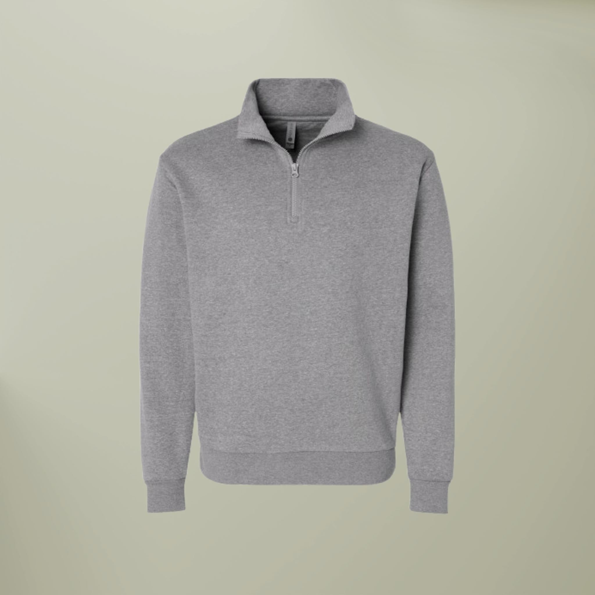 Unisex Fleece Quarter-Zip Pullover - Thumbnail Image
