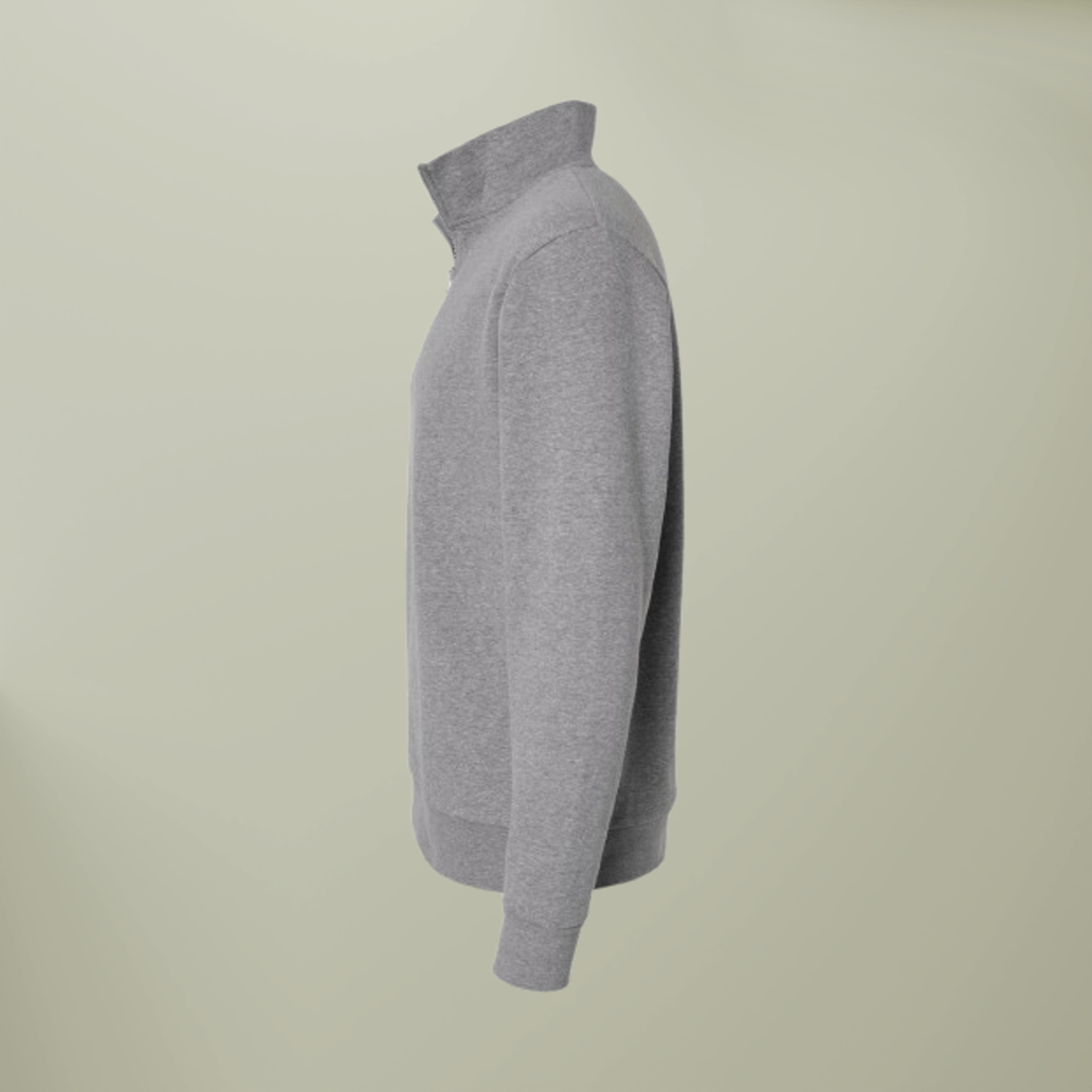 Unisex Fleece Quarter-Zip Pullover - Thumbnail Image