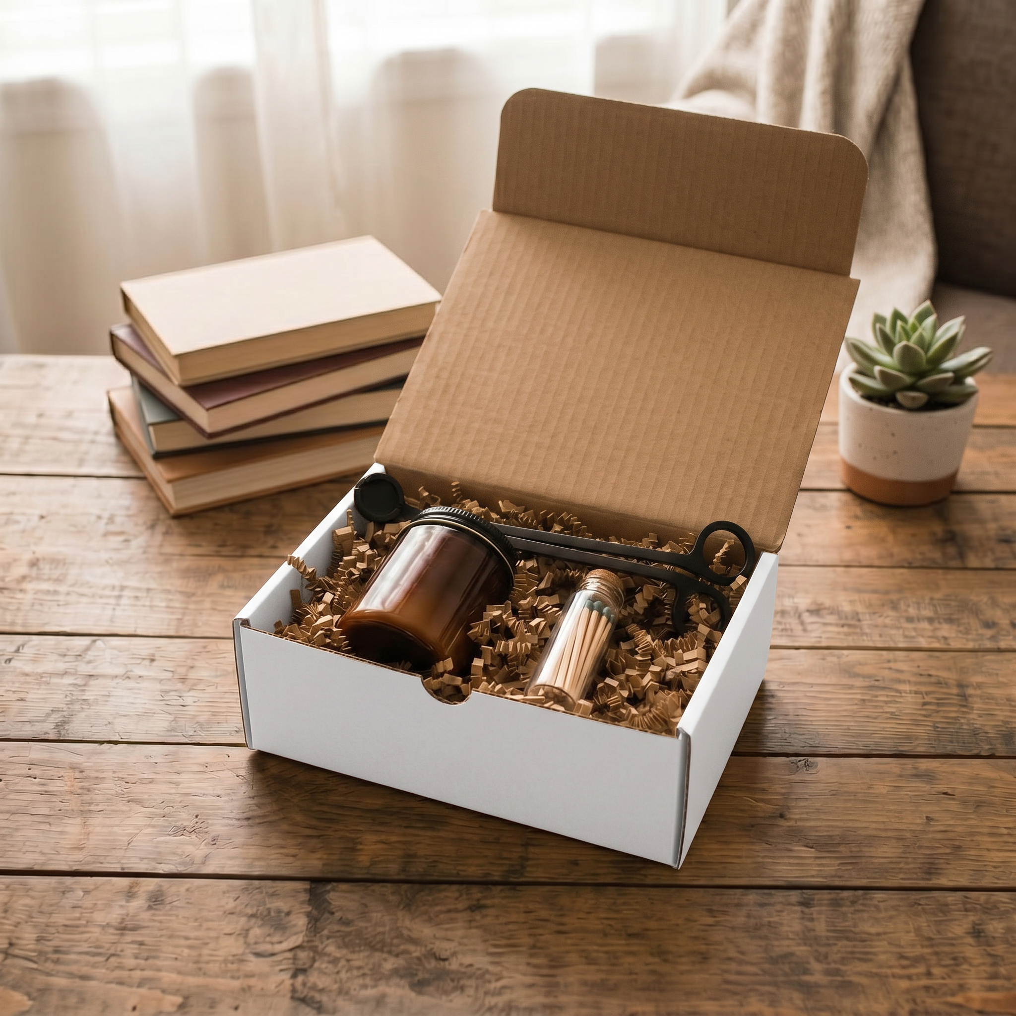 Candle Set with Matches and Wick Trimmer - Thumbnail Image