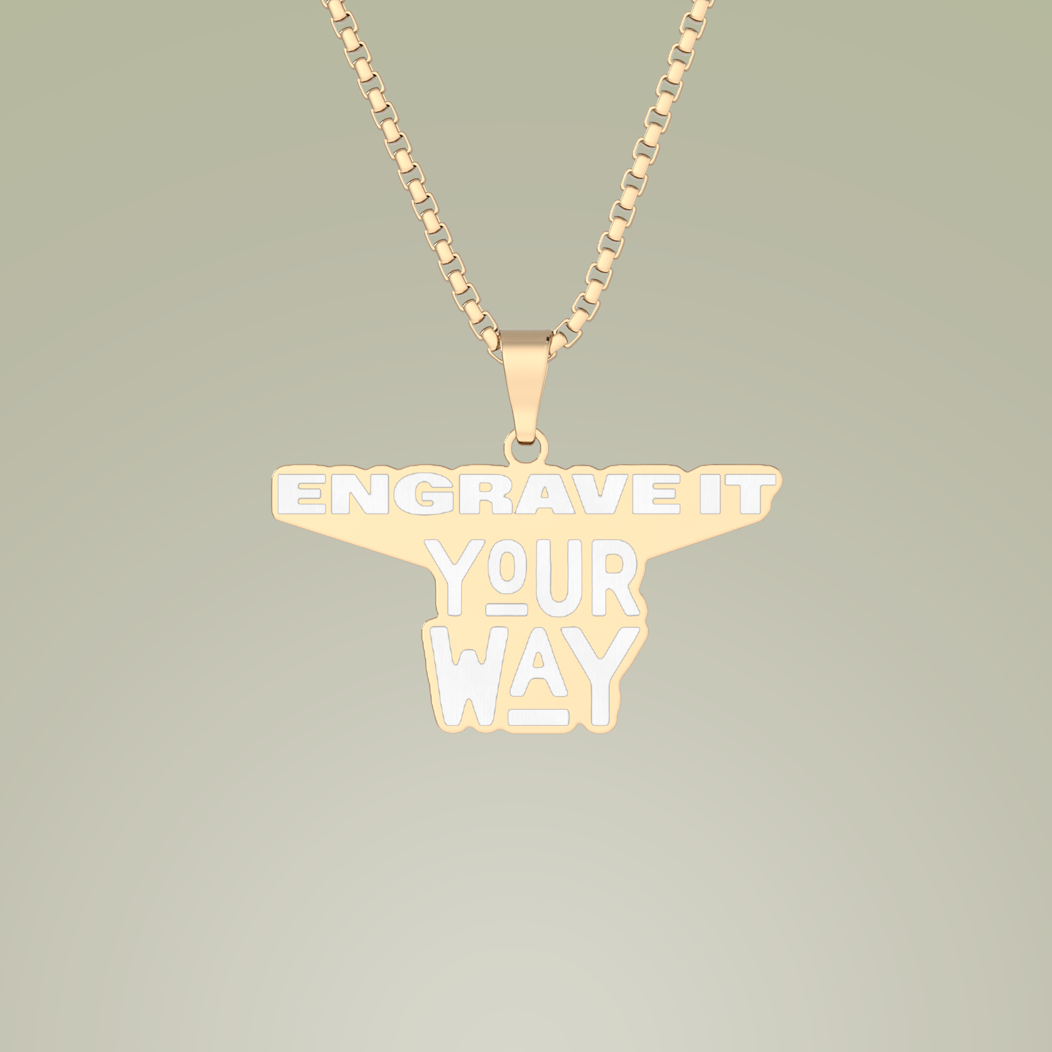 Custom Cut Photo Pendant - Thumbnail Image