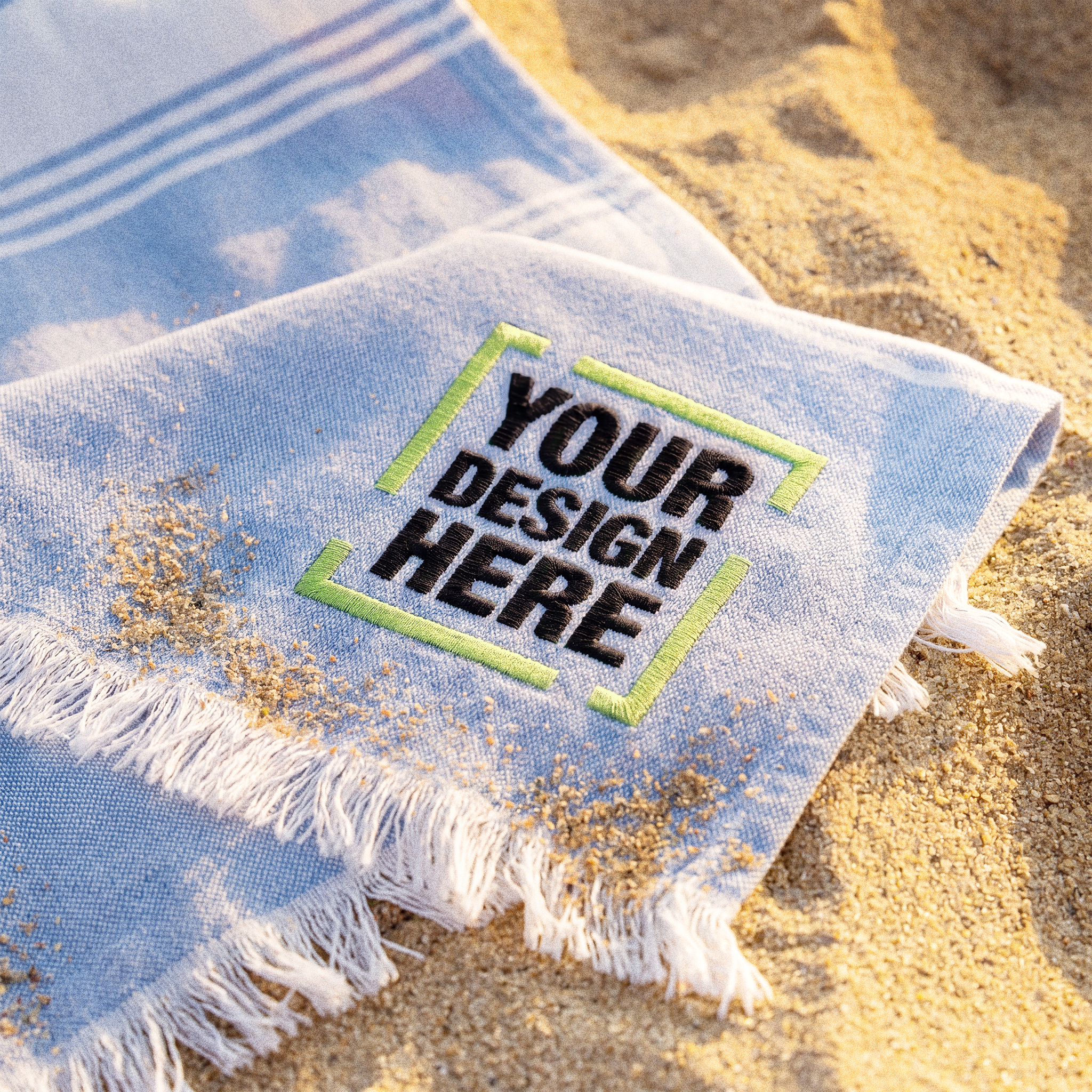 Beach Throw (Embroidery) - Thumbnail Image