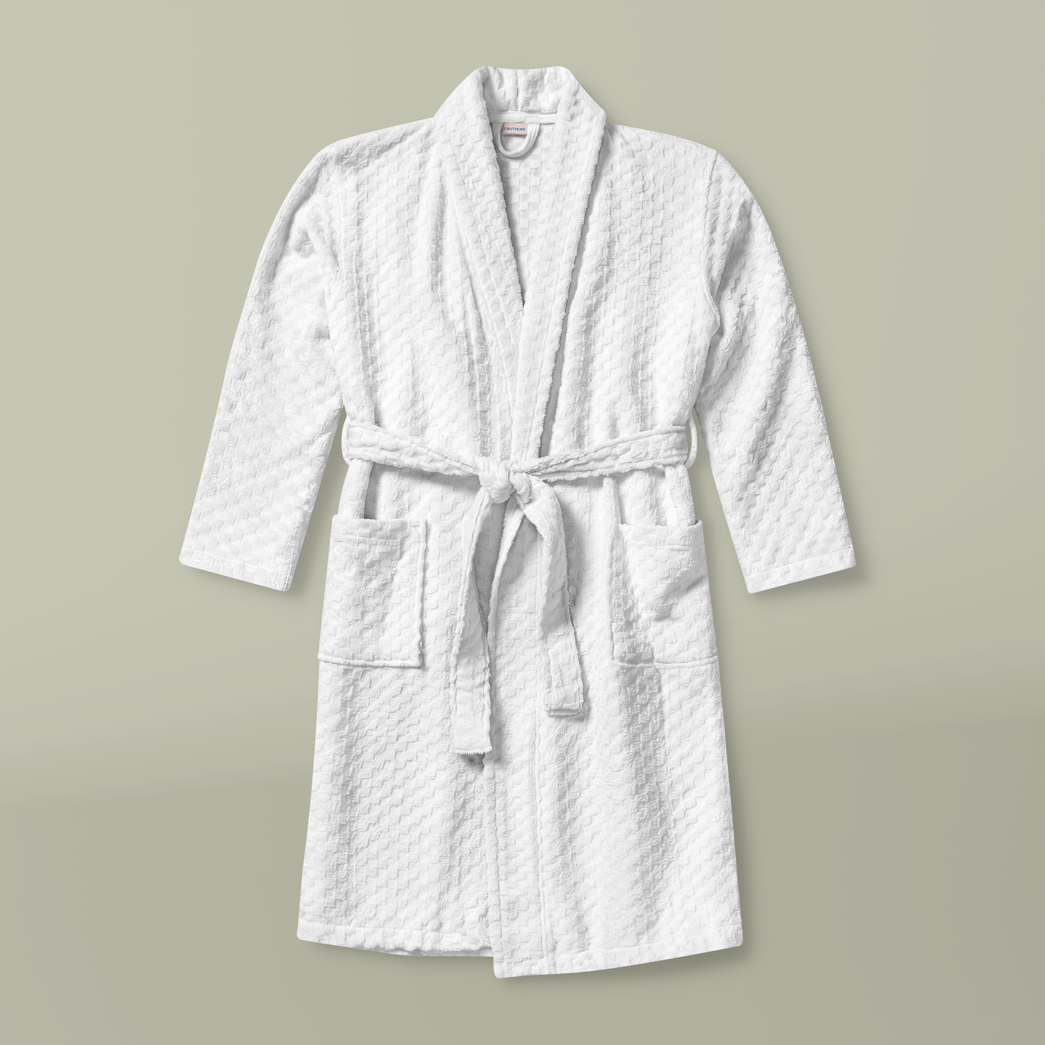 Unisex Terry Shawl Robe (Embroidery) - Thumbnail Image