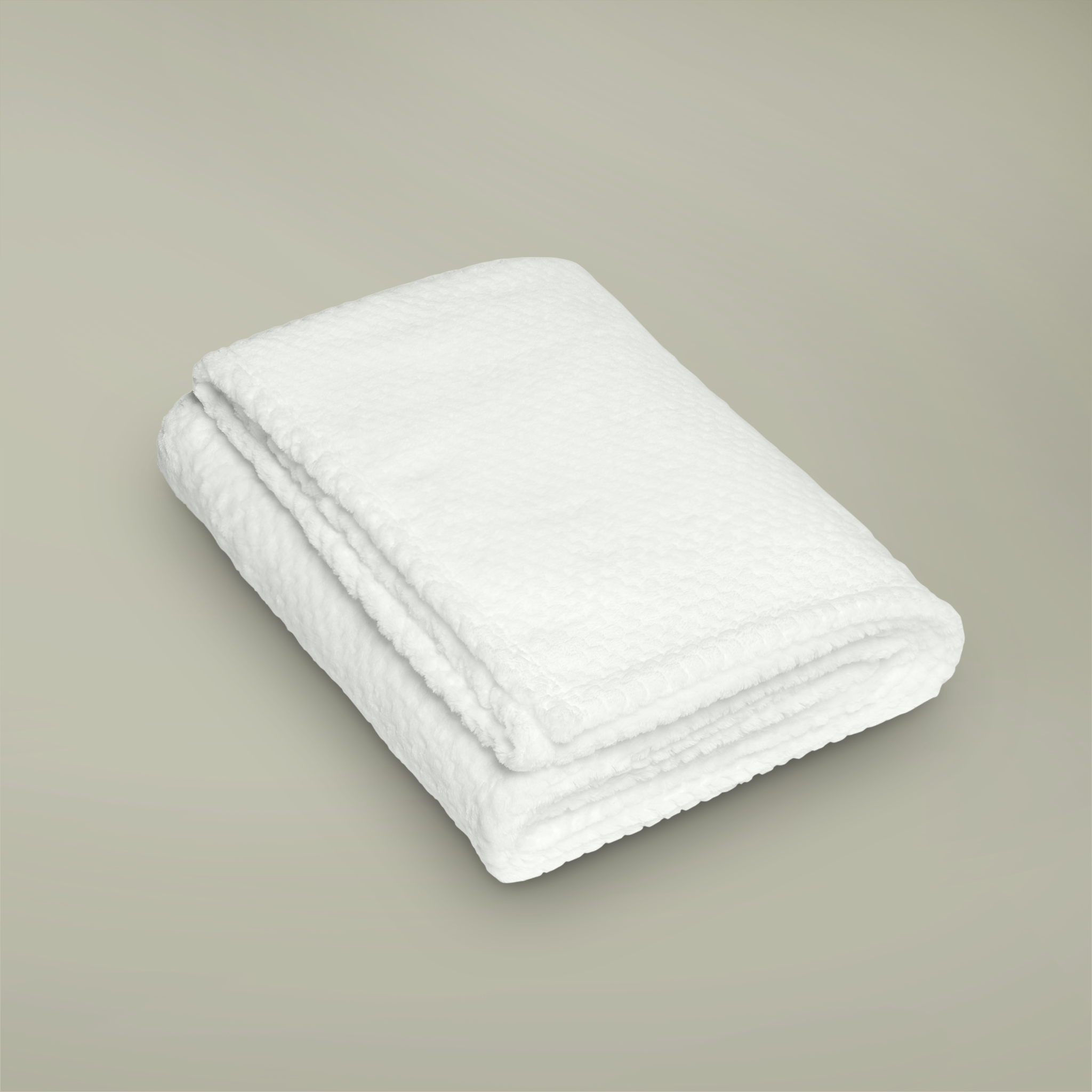 Plush Throw Blanket (Embroidery) - Thumbnail Image