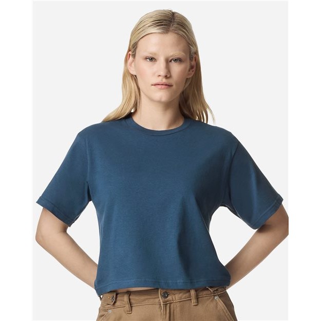 Women's Fine Jersey Boxy Tee - Main Image
