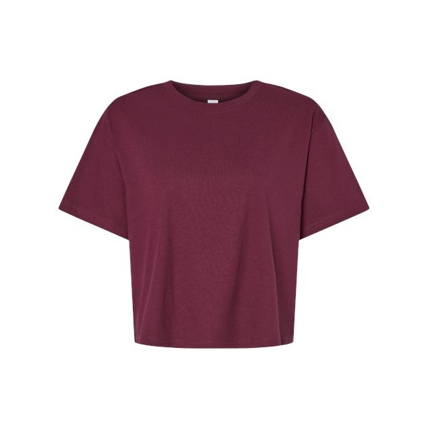 Women's Fine Jersey Boxy Tee - Thumbnail Image