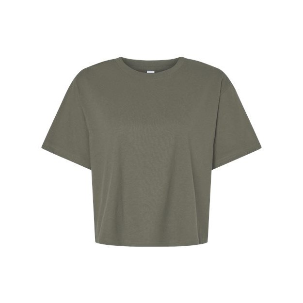 Women's Fine Jersey Boxy Tee - Thumbnail Image