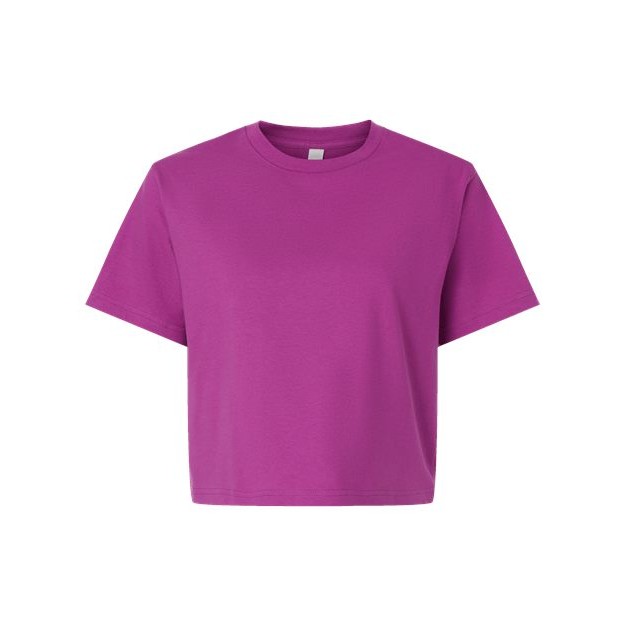 Women's Fine Jersey Boxy Tee - Thumbnail Image