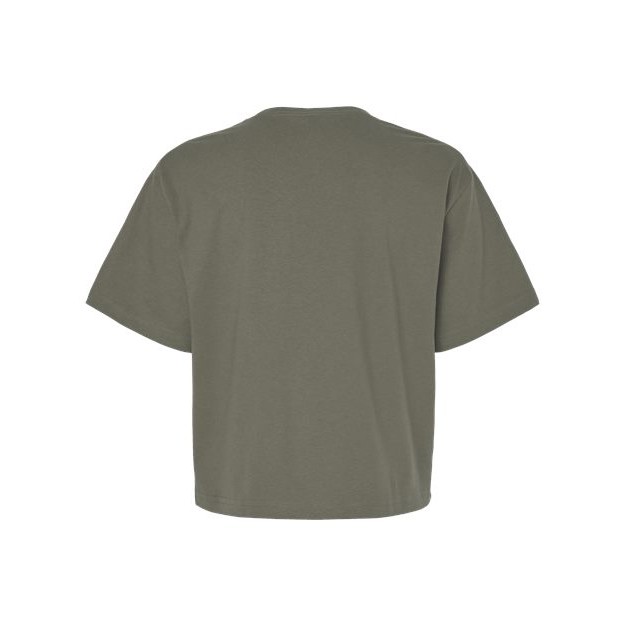 Women's Fine Jersey Boxy Tee - Thumbnail Image