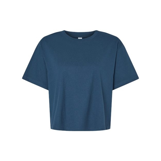 Women's Fine Jersey Boxy Tee - Thumbnail Image