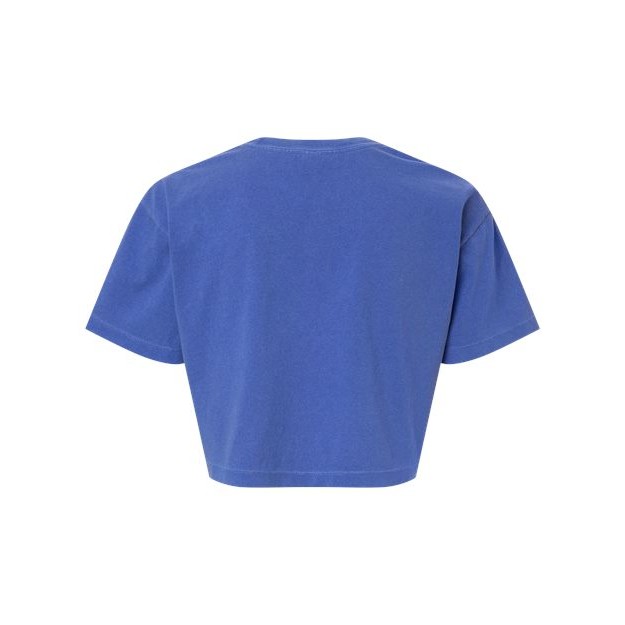Women's Garment-Dyed Heavyweight Cropped Tee - Thumbnail Image