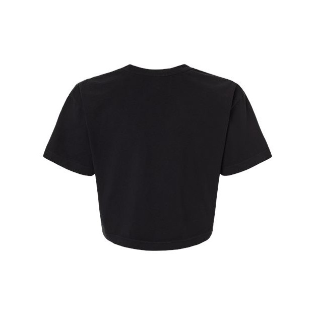 Women's Garment-Dyed Heavyweight Cropped Tee - Thumbnail Image