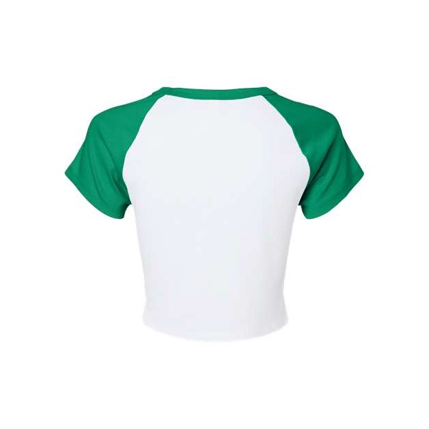 Women's Micro Rib Raglan Baby Tee - Thumbnail Image