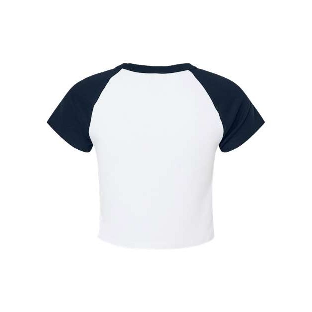 Women's Micro Rib Raglan Baby Tee - Thumbnail Image