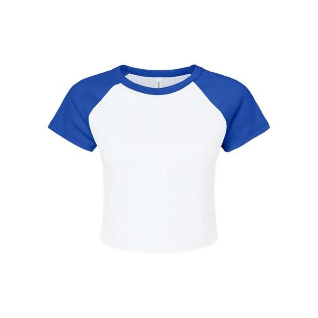 Women's Micro Rib Raglan Baby Tee - Thumbnail Image
